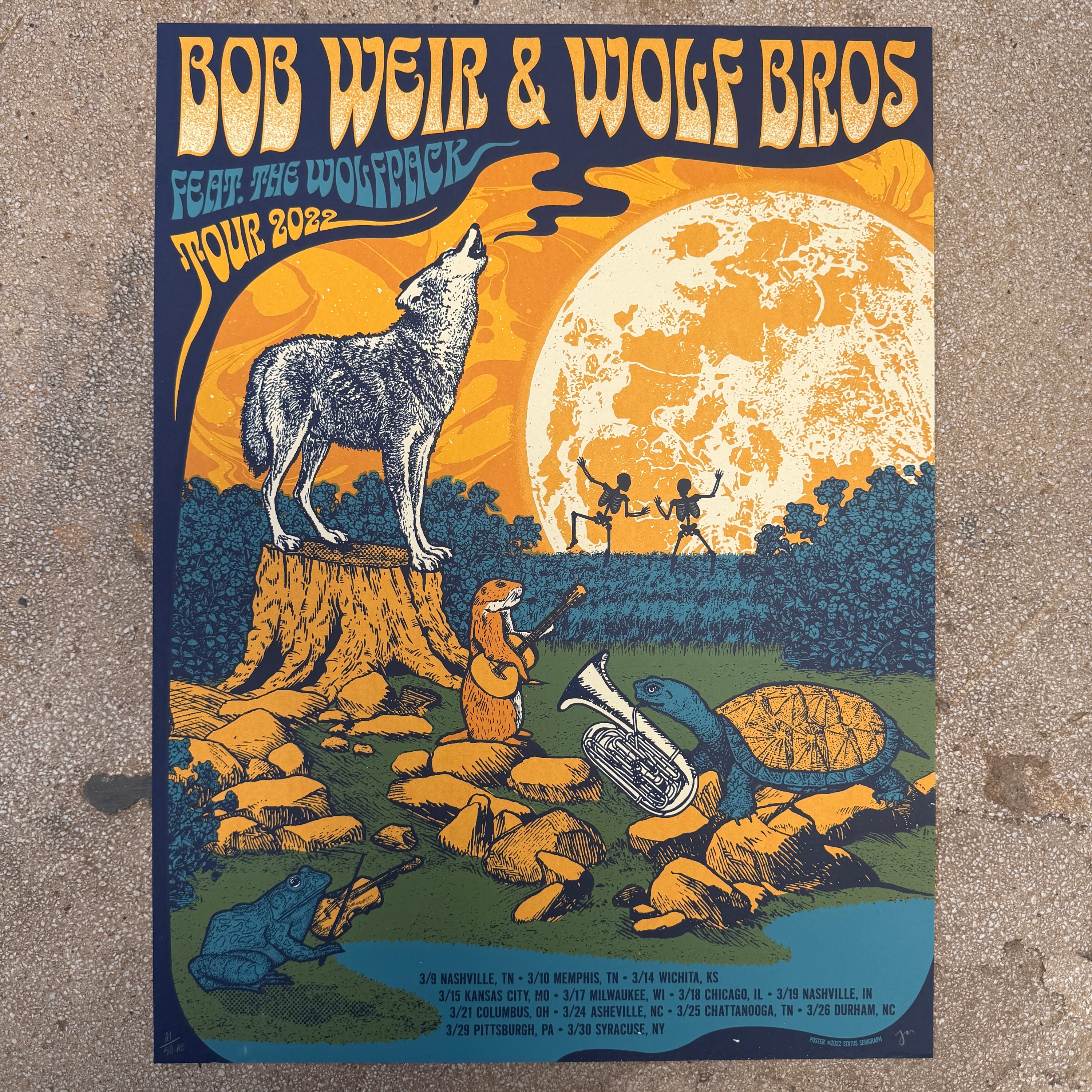 Bob Weir & Wolf Bros 2022 Tour (Scratch and Dent)
