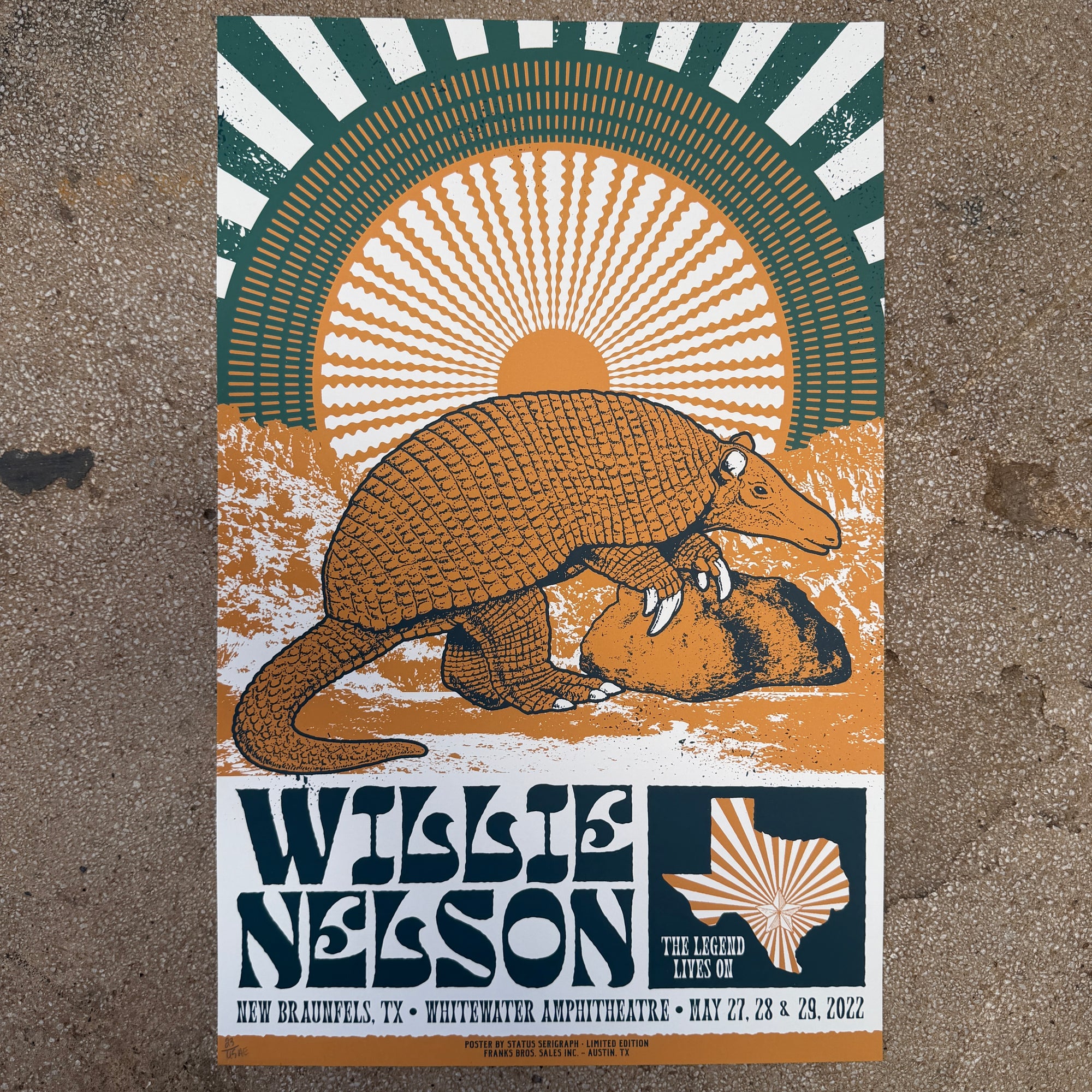Willie Nelson - New Braunfels 2022 (Scratch and Dent)