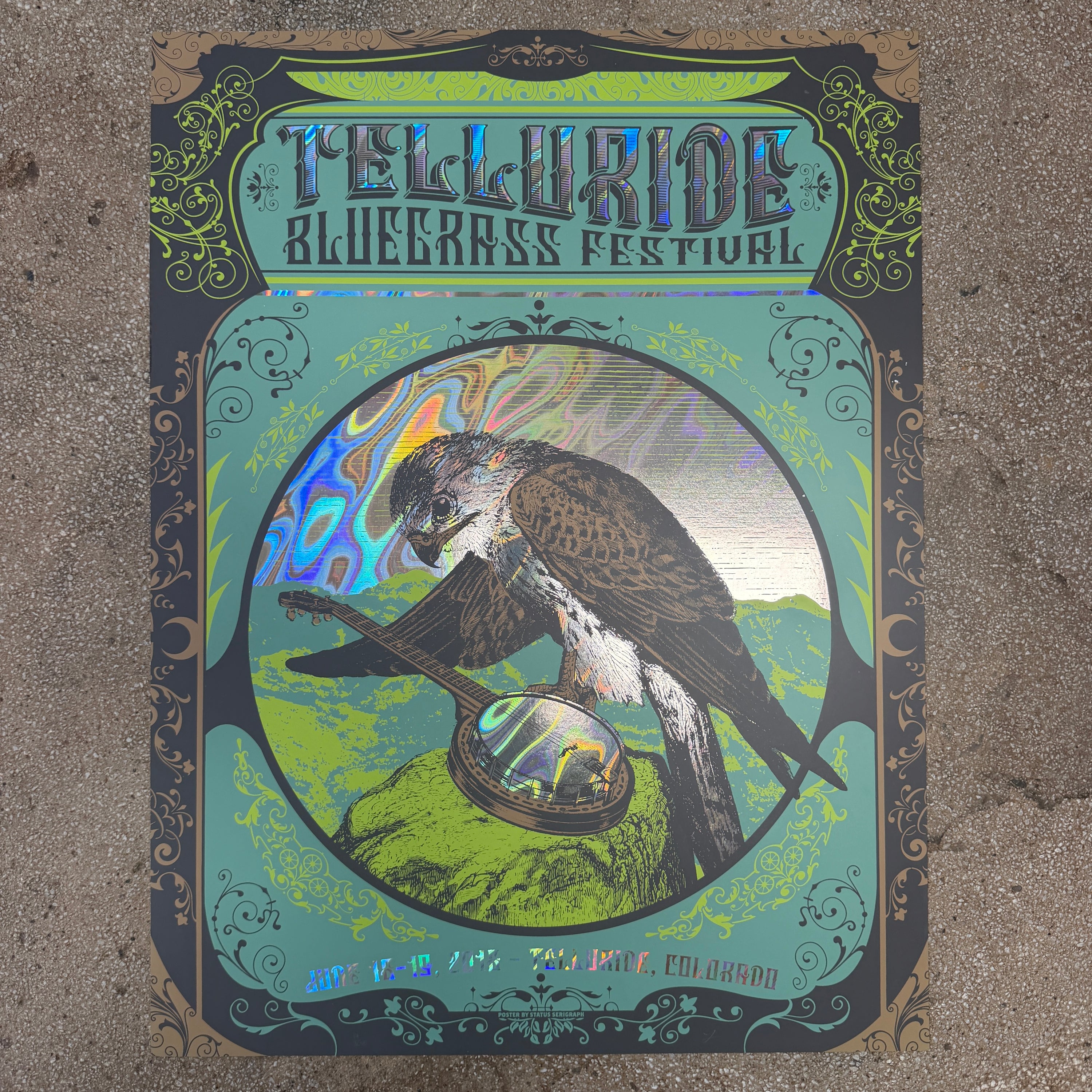Telluride Blue Grass Festival 2016 Foil (Scratch and Dent)