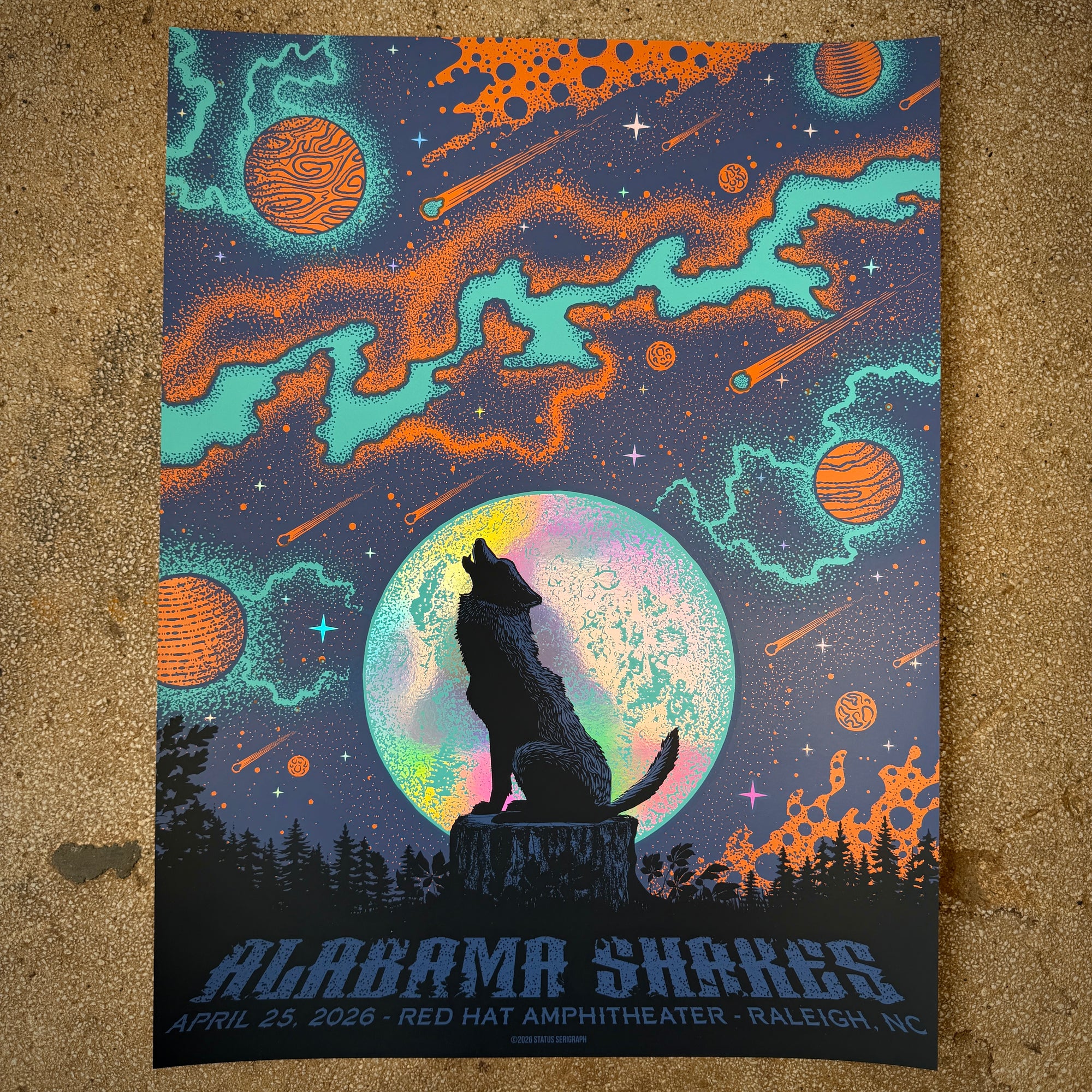 Alabama Shakes - Raleigh 2026 (Rainbow Foil)