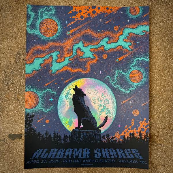 Alabama Shakes - Raleigh 2026 (Rainbow Foil)