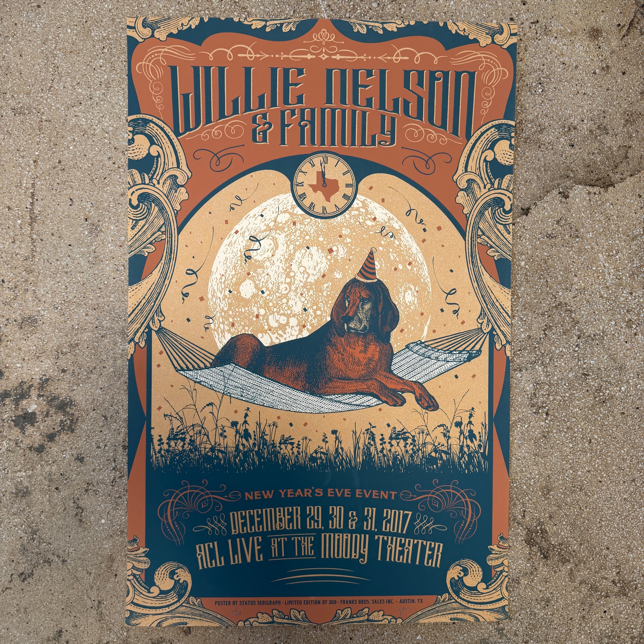 Dave Matthews Band - Hartford 19 DRIVE IN - Status Serigraph