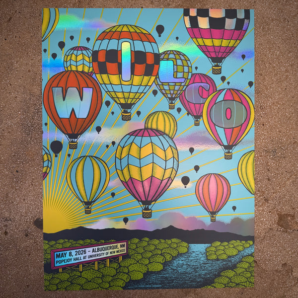 Wilco - Albuquerque 2026 (Rainbow Foil)