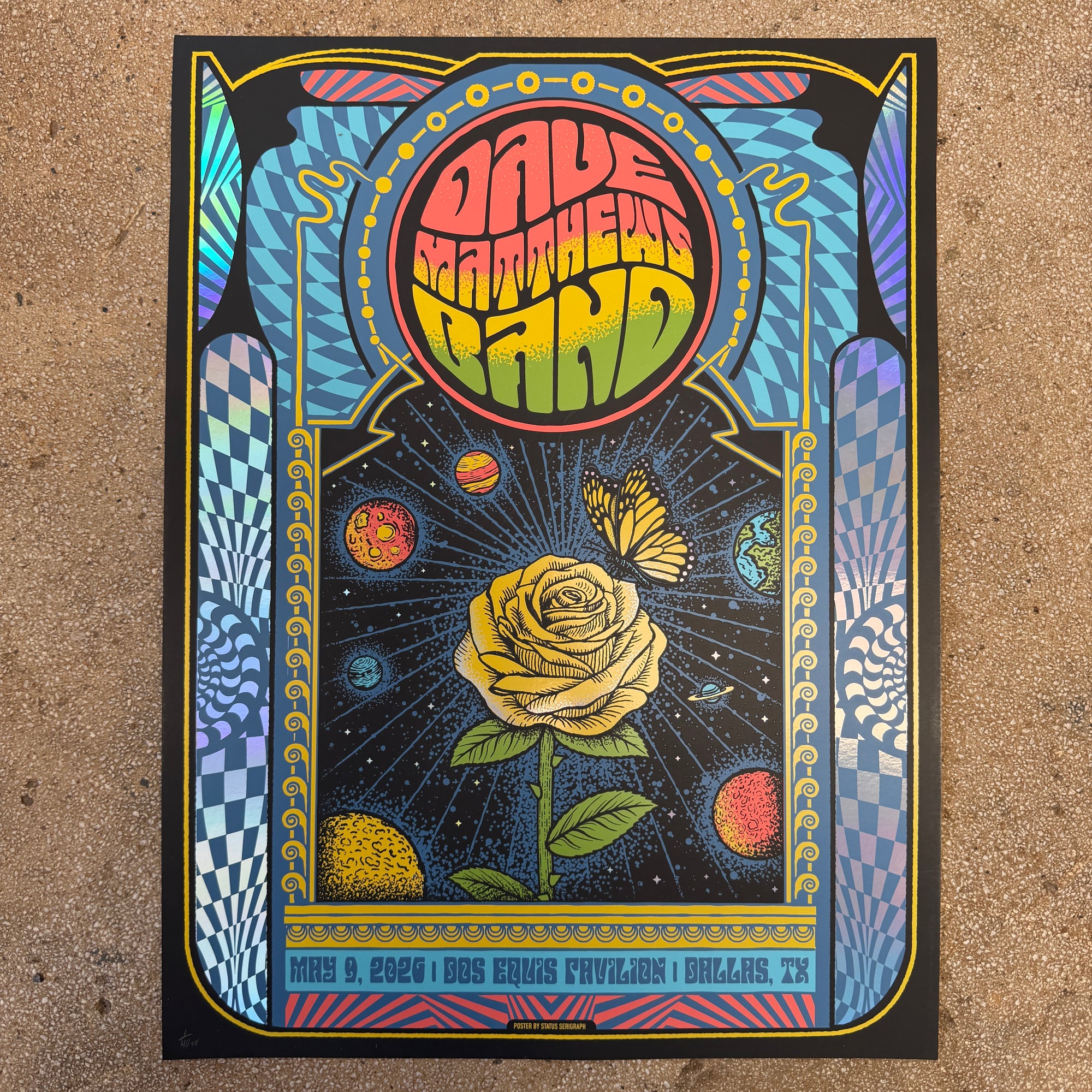 Dave Matthews Band - Dallas 2026 (Rainbow Foil)