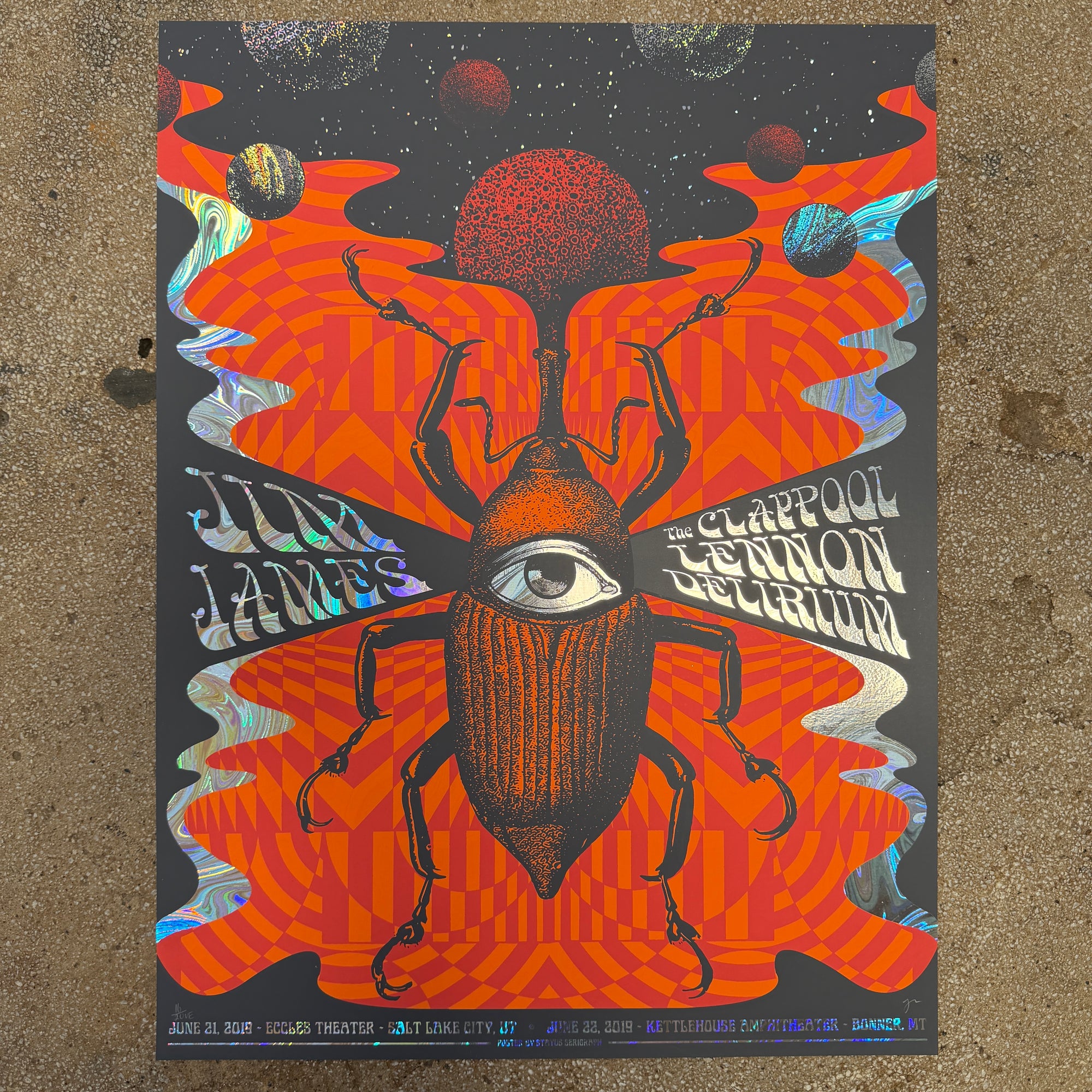 Jim James & The Claypool Lennon Delirium - UT & MT 2019 Foil (Scratch & Dent)