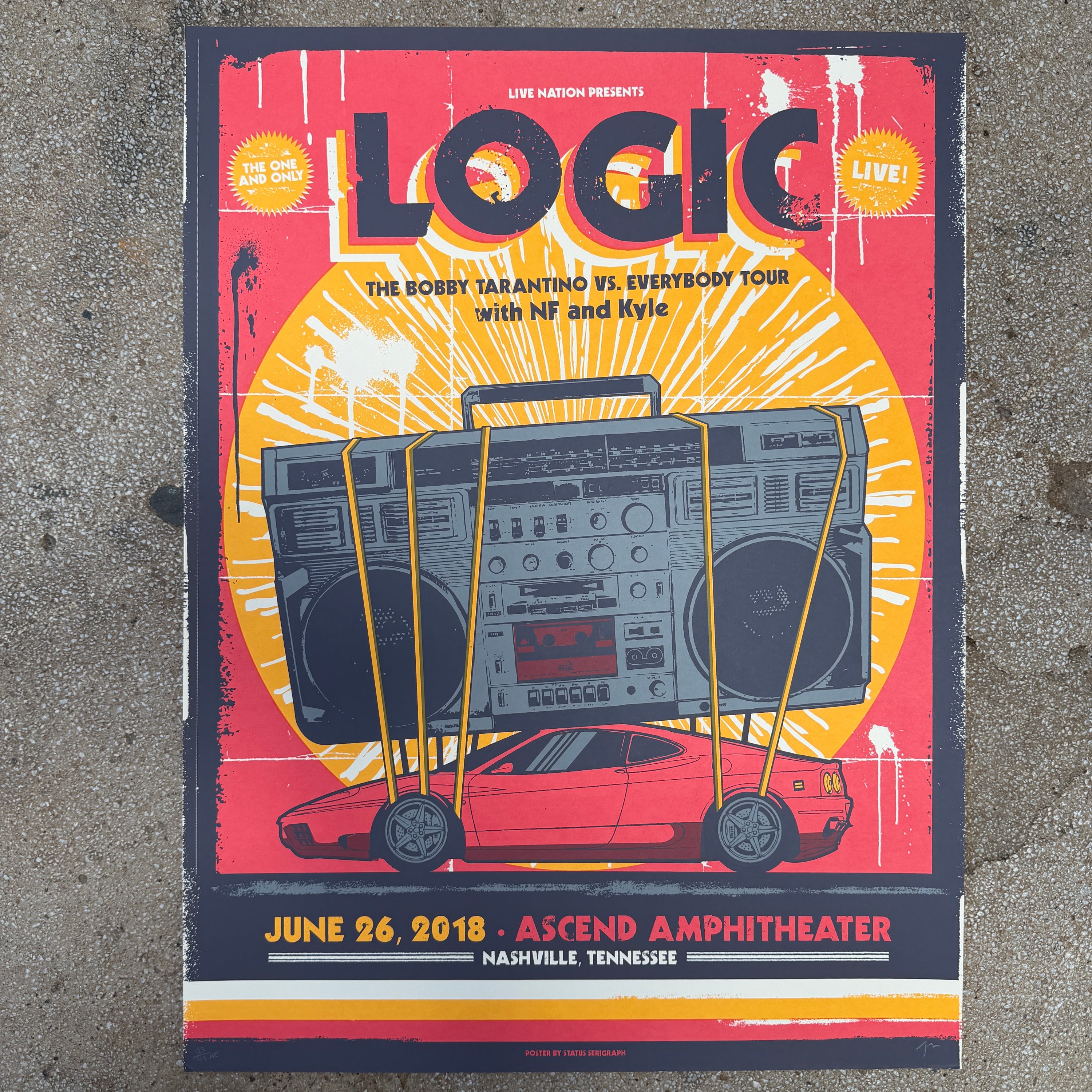 Logic - Nashville 2018 (Scratch & Dent)