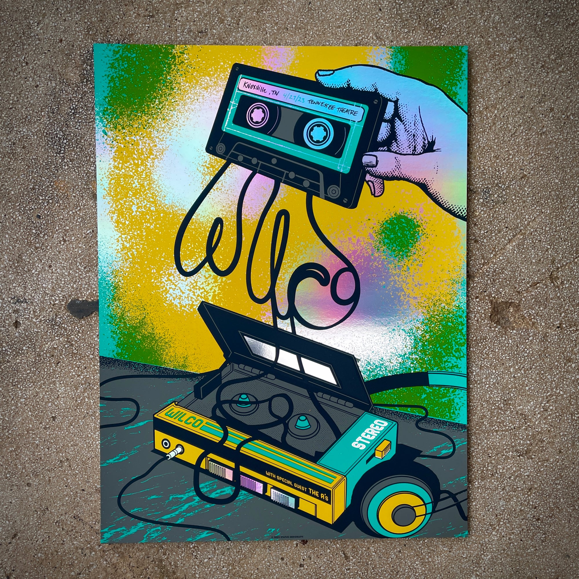 Wilco - Knoxville TN (Rainbow Foil)