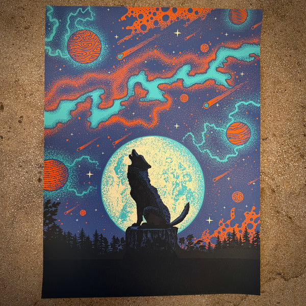 Howlin' - Art Print