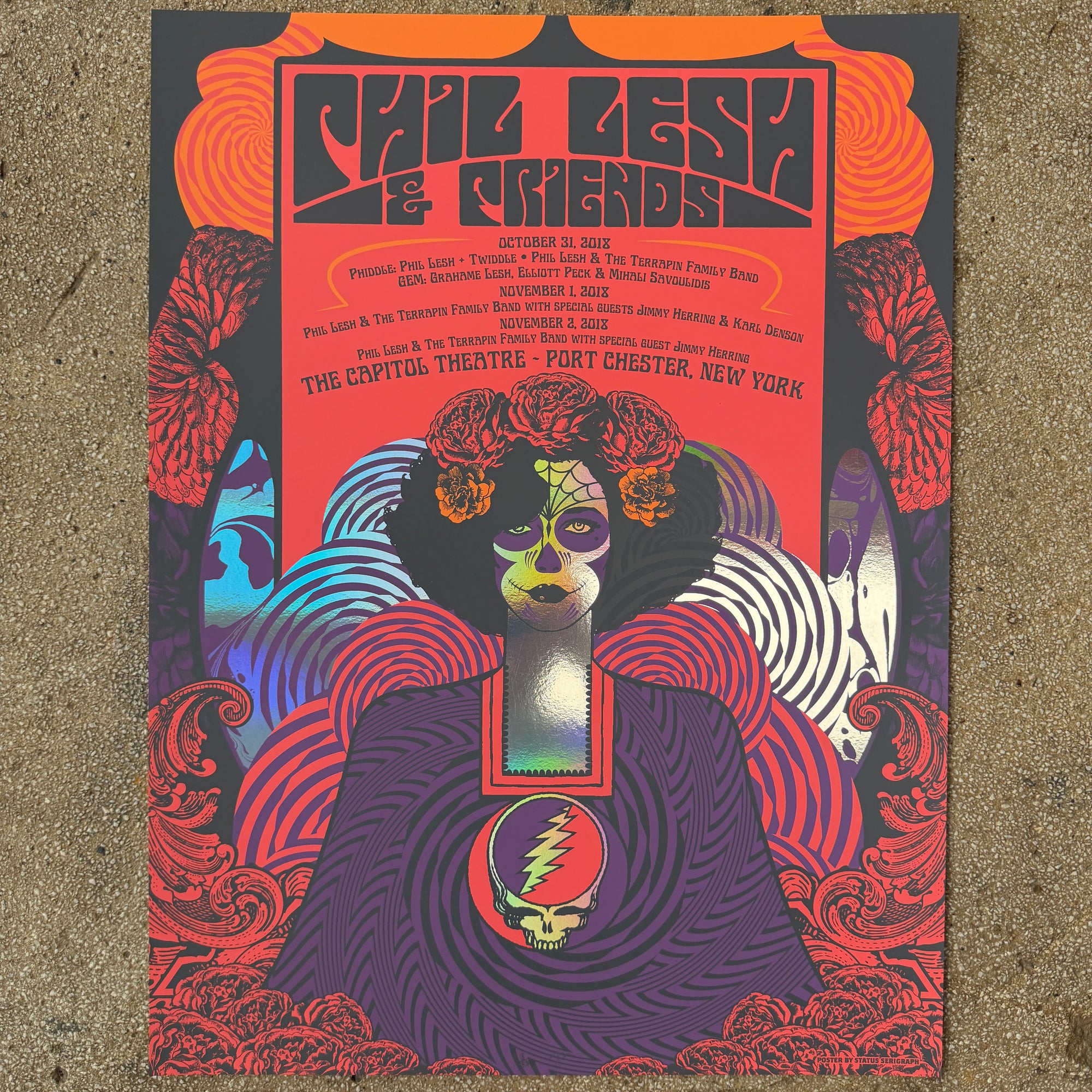 Phil Lesh - Capitol Theatre Run 2018 Foil (Scratch & Dent)