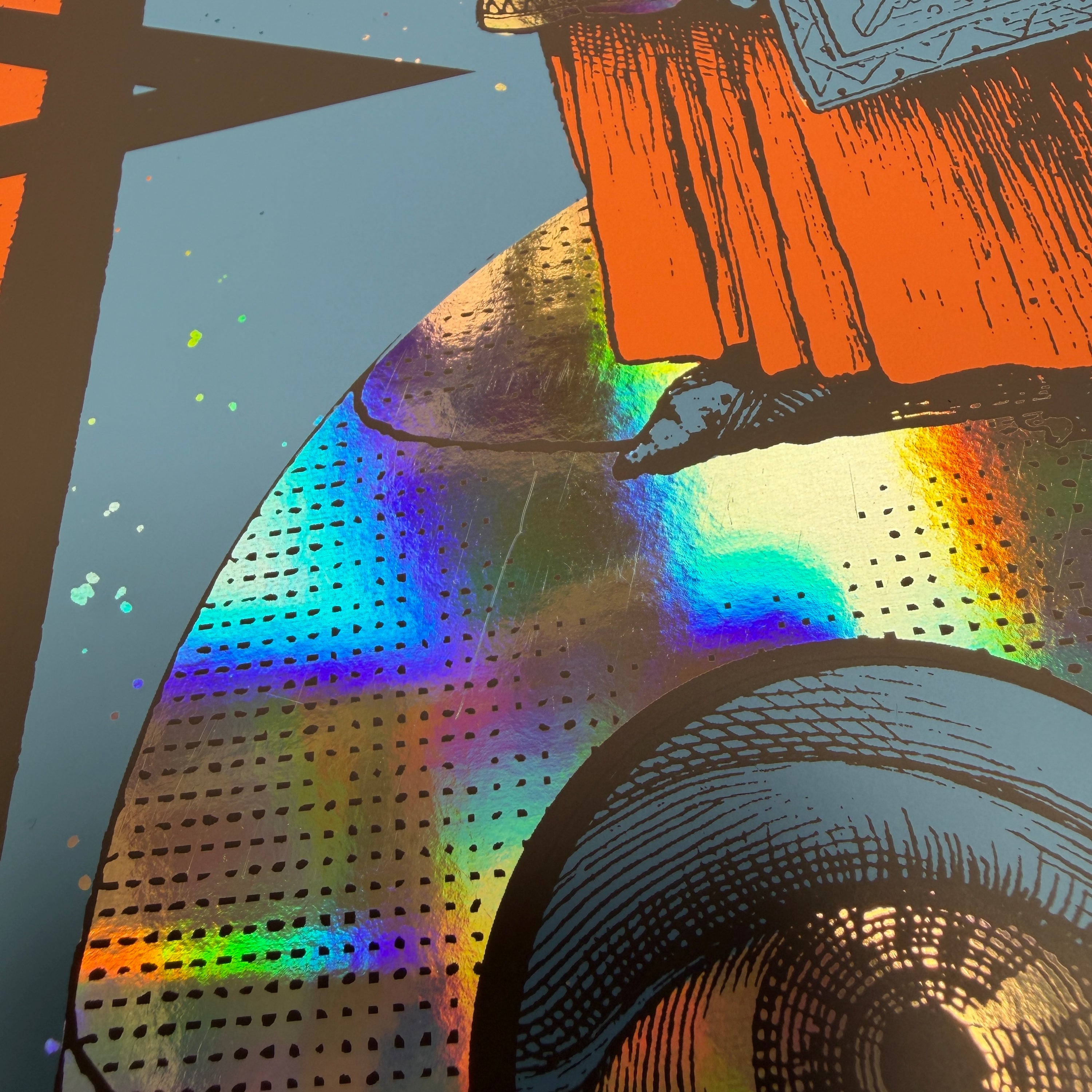 My Morning Jacket - Asheville 2016 Rainbow Foil (Scratch & Dent)