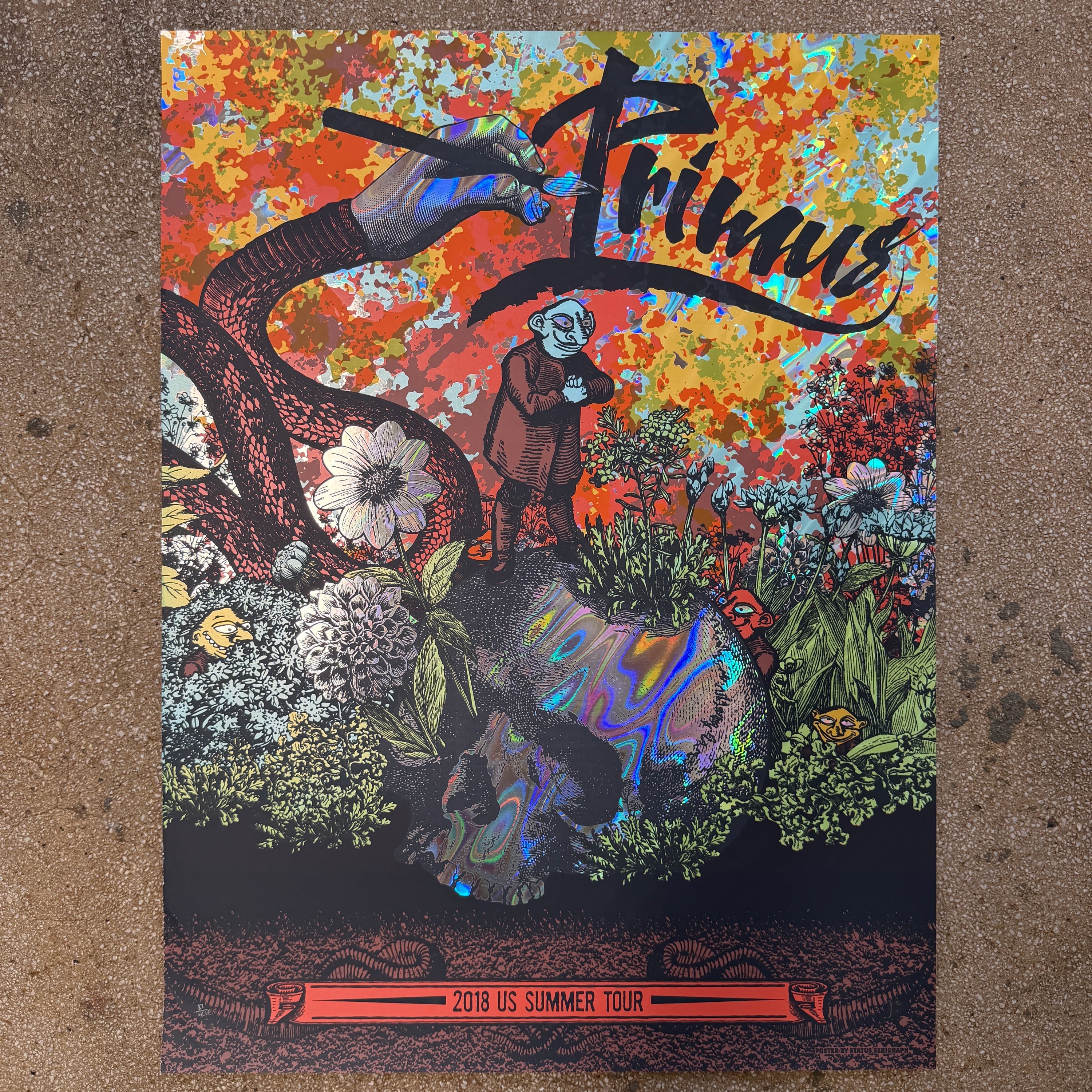 Primus - 2018 Summer Tour Lava Foil (Scratch & Dent)