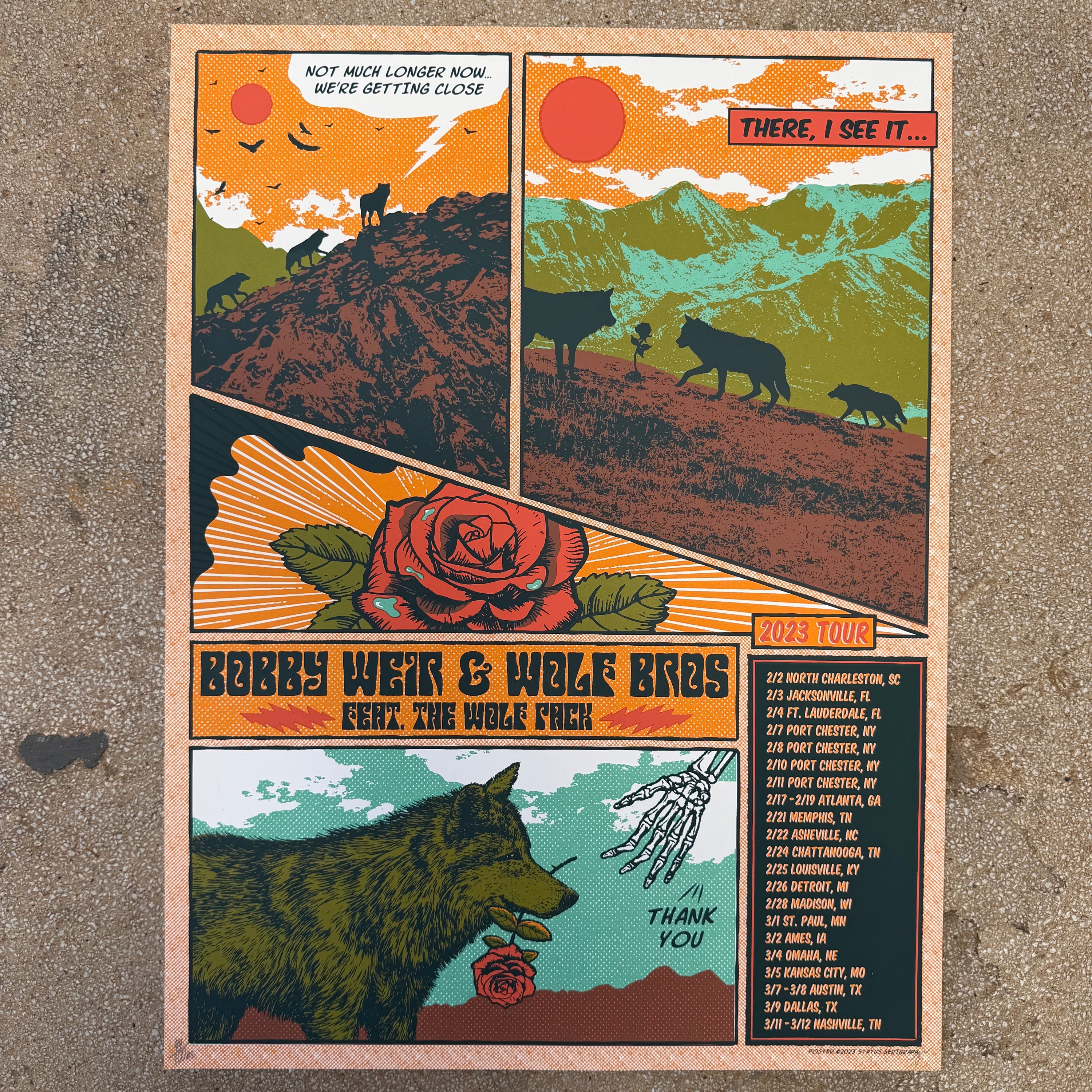 Bobby Weir & Wolf Bros - 2023 Tour (Scratch & Dent)