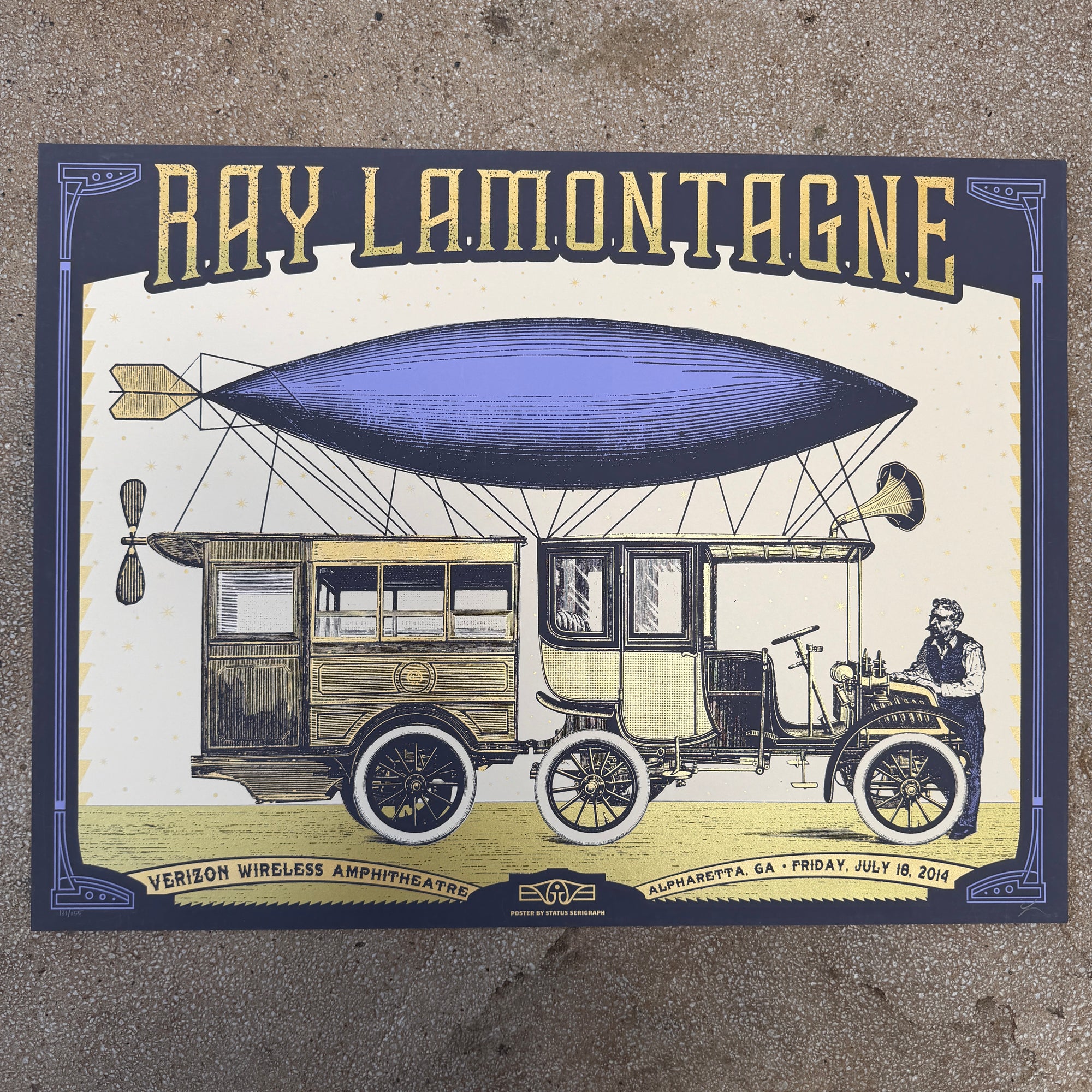Ray Lamontagne - Alpharetta 2014 (Scratch & Dent)