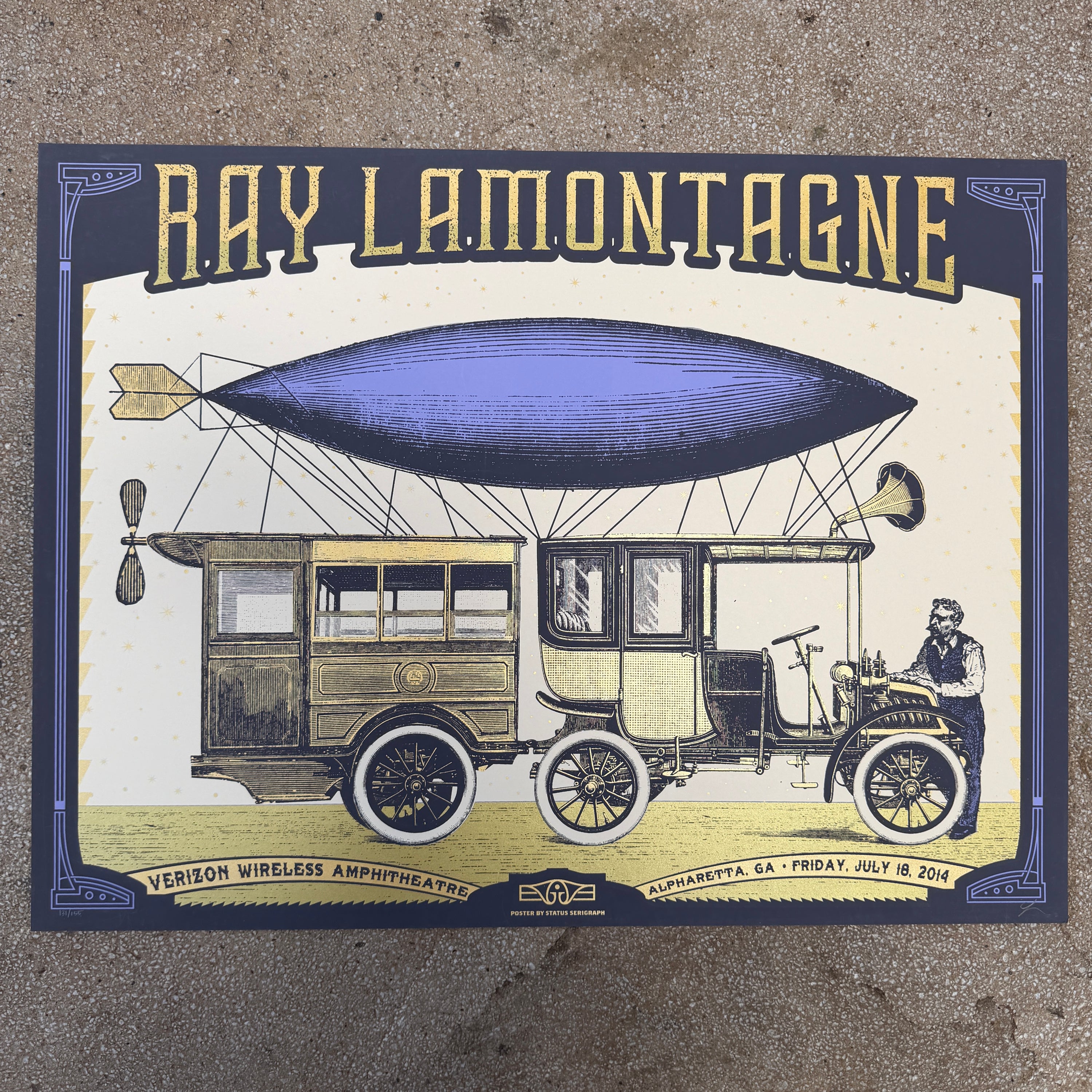 Ray Lamontagne - Alpharetta 2014 (Scratch & Dent)