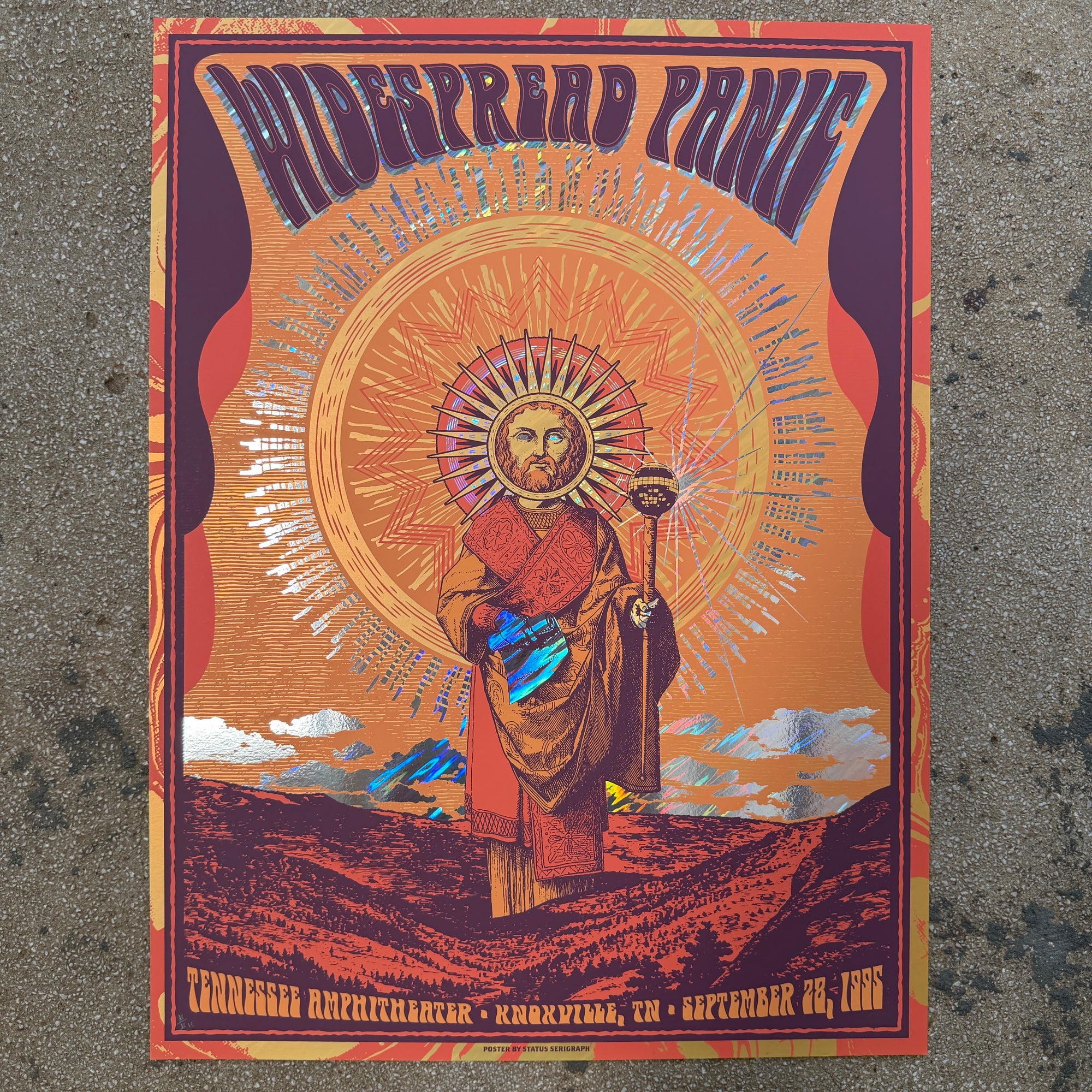 Widespread Panic - Knoxville 1995 Moon Lava Foil (Scratch & Dent)