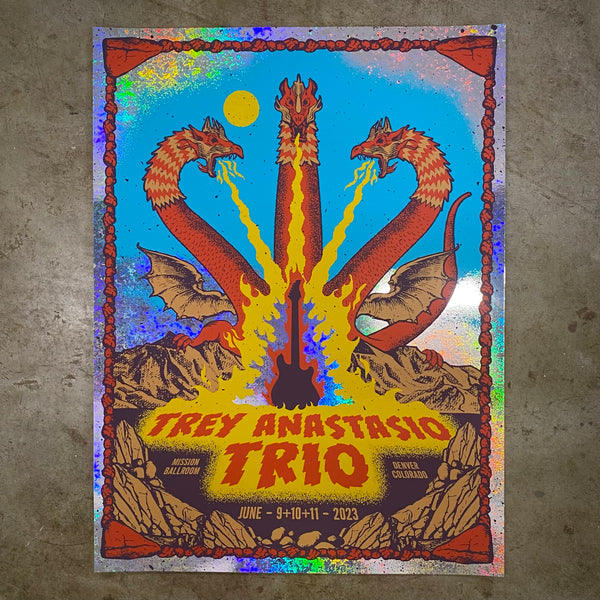 Trey Anastasio Trio - Denver Run 2023 (Sheen Foil)