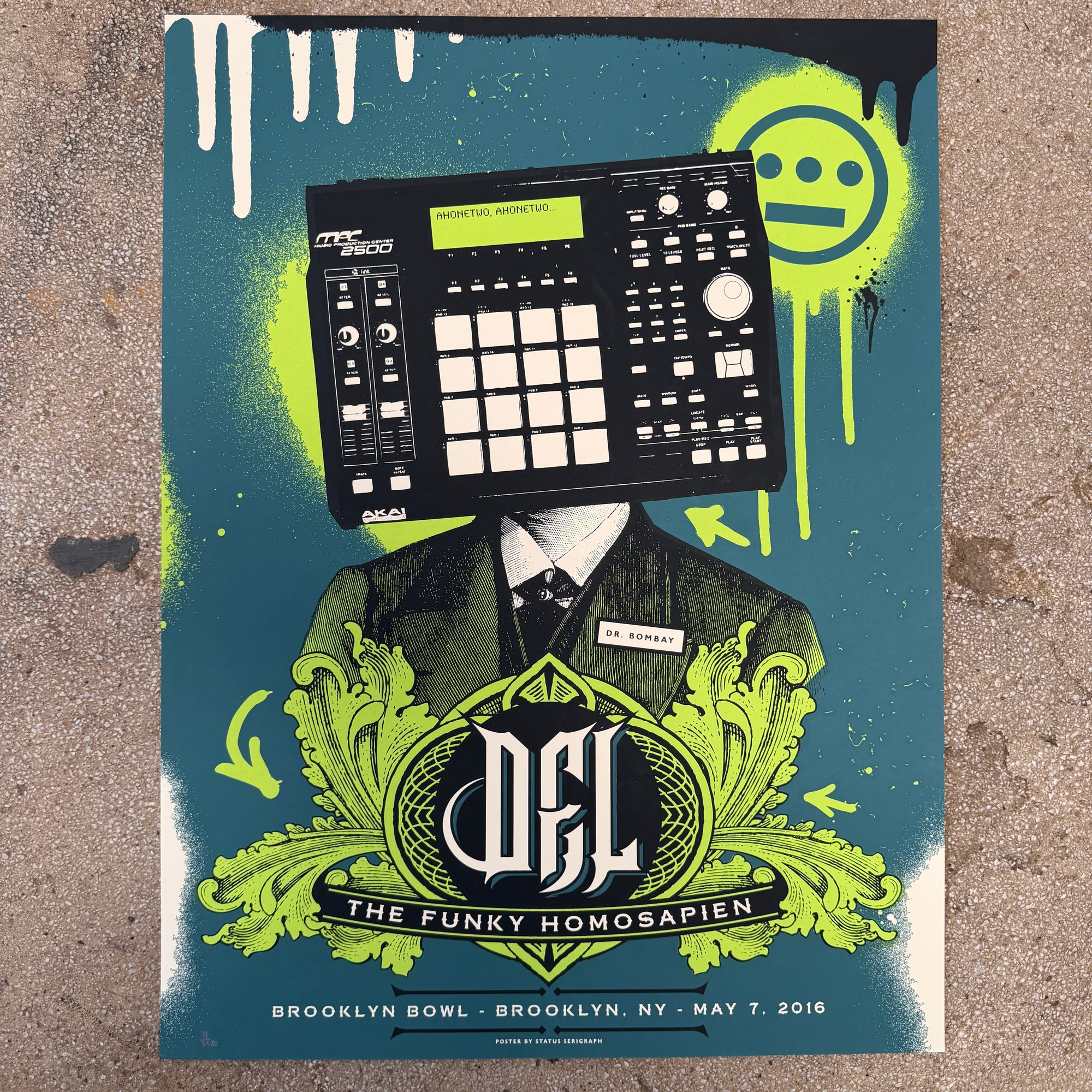 Del the Funky Homosapien - Brooklyn 2016 Rare! (Scratch and Dent)