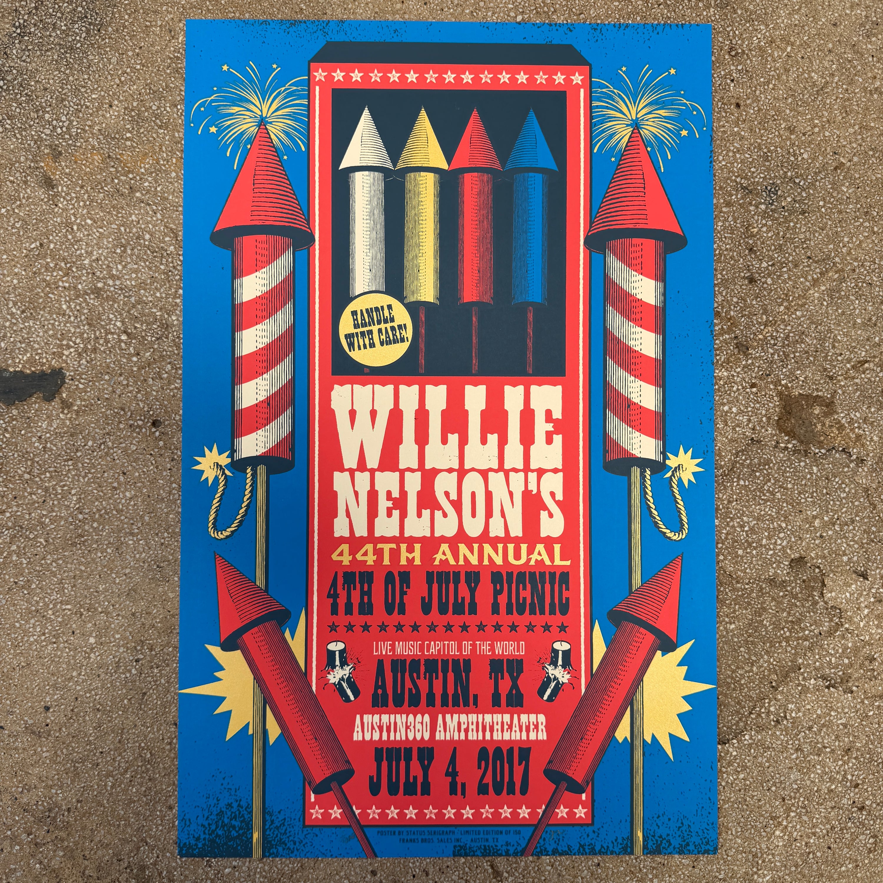 Willie Nelson - Austin 2017 (Scratch and Dent)