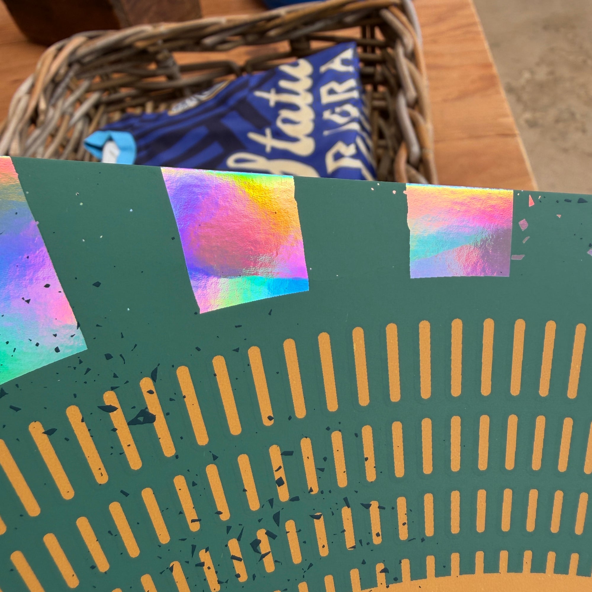 Willie Nelson - New Braunfels TX 2022 Rainbow Foil (Scratch & Dent)