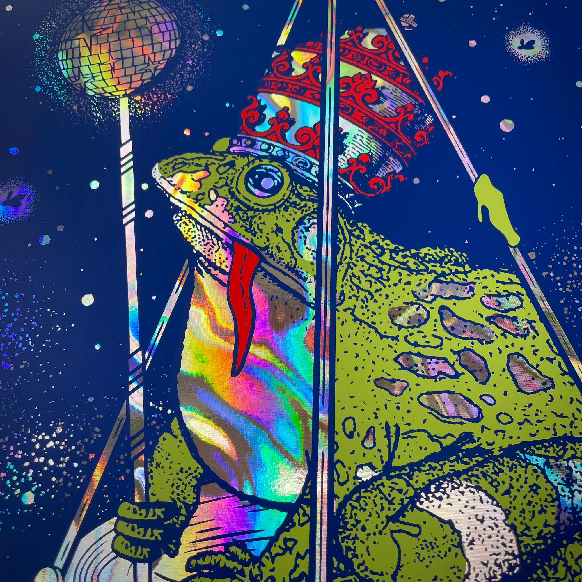 Les Claypool's Fearless Flying Frog Brigade - Columbia 2023 (Swirl Foil)