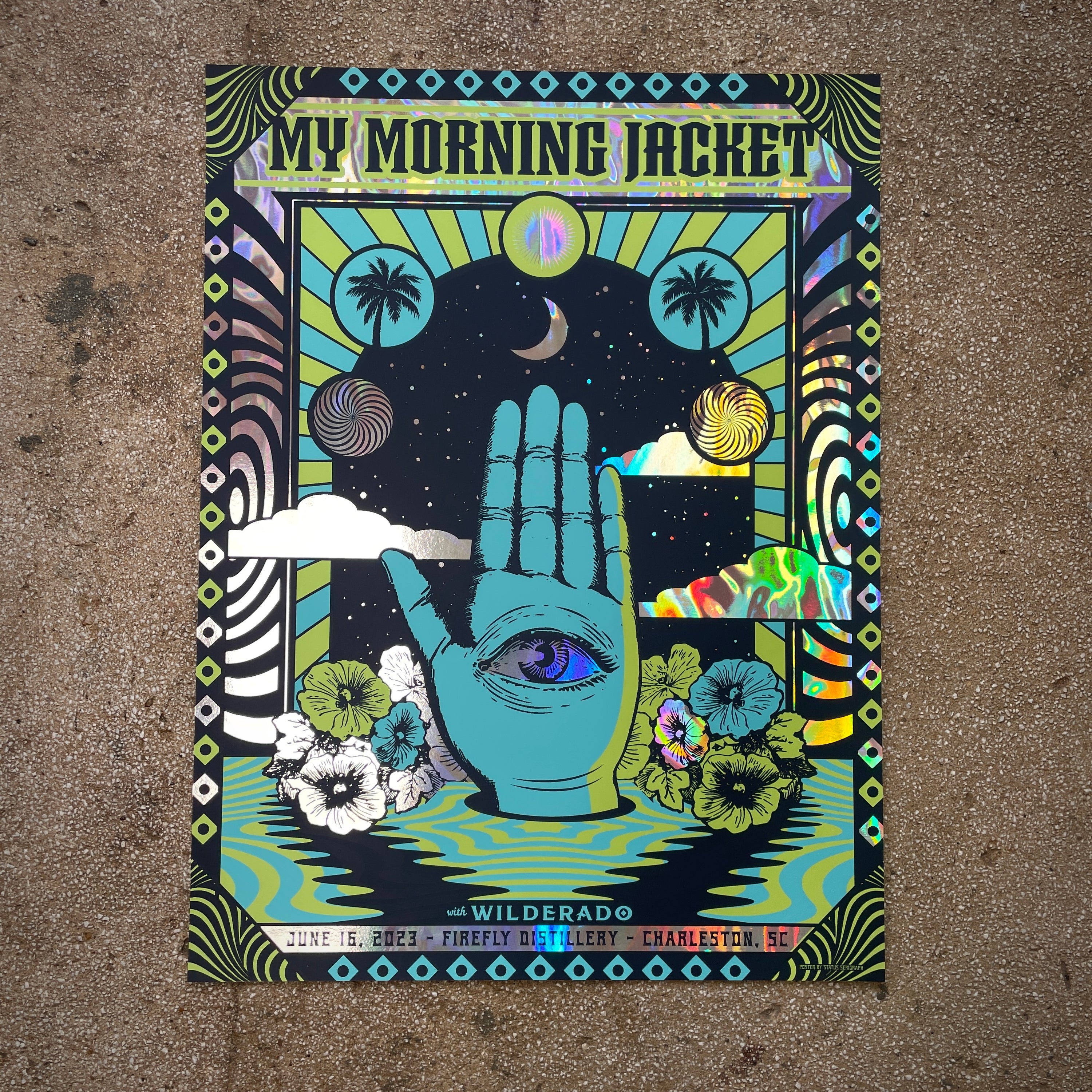 My Morning Jacket - Charleston 2023 (Melt Foil)