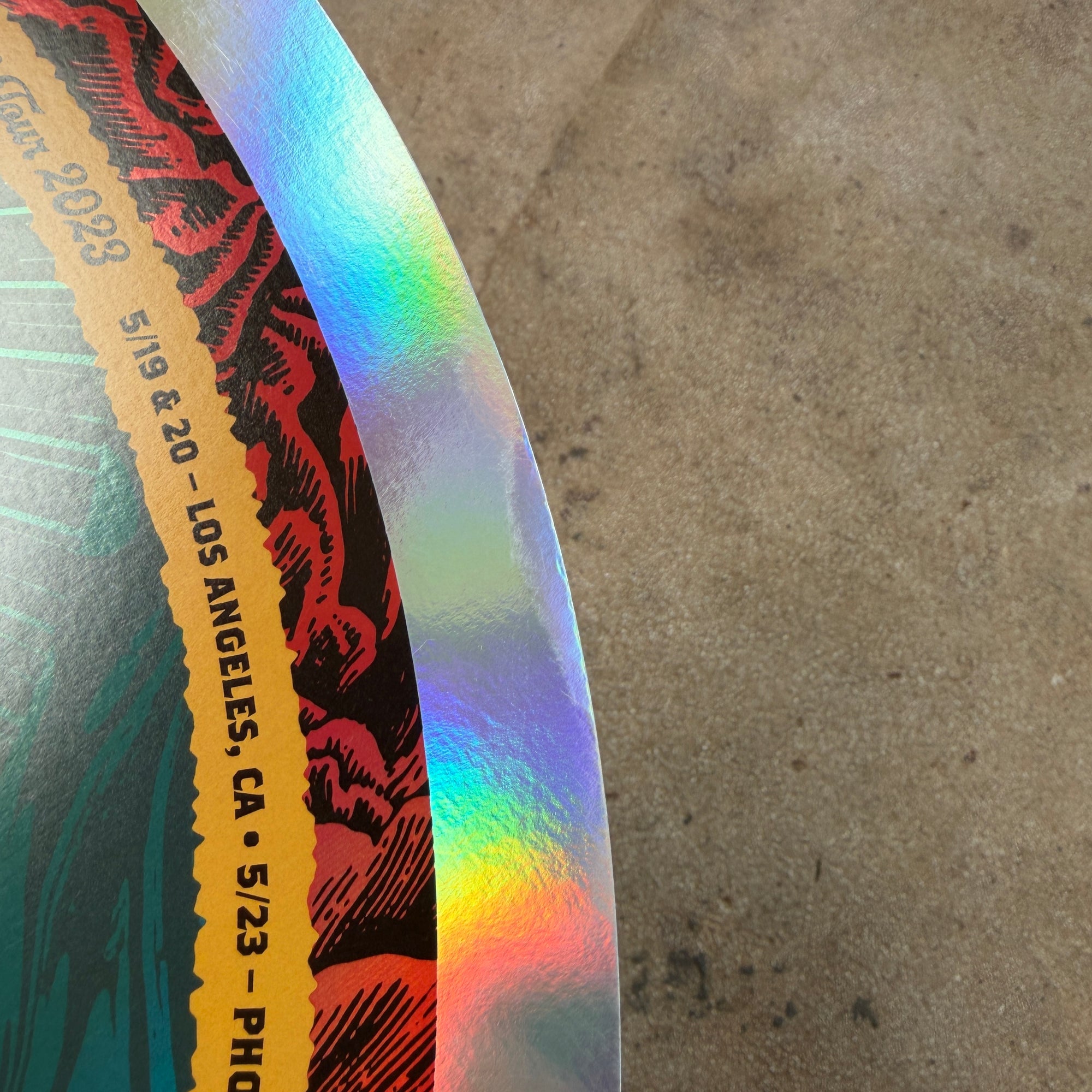 Dead & Company - Final Tour 2023 Round Foil (Scratch N' Dent)