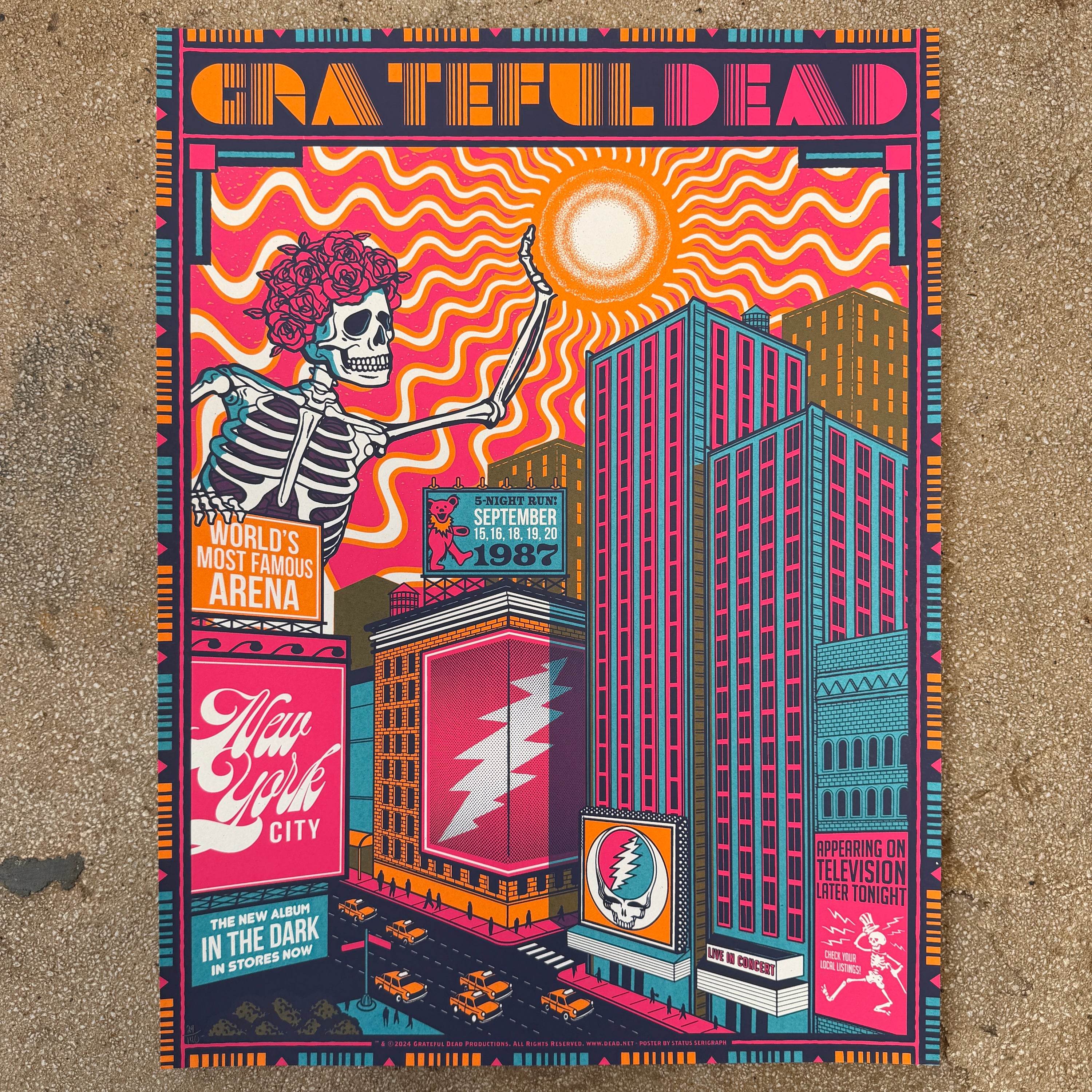 Grateful Dead - NYC 1987 (Scratch N' Dent)