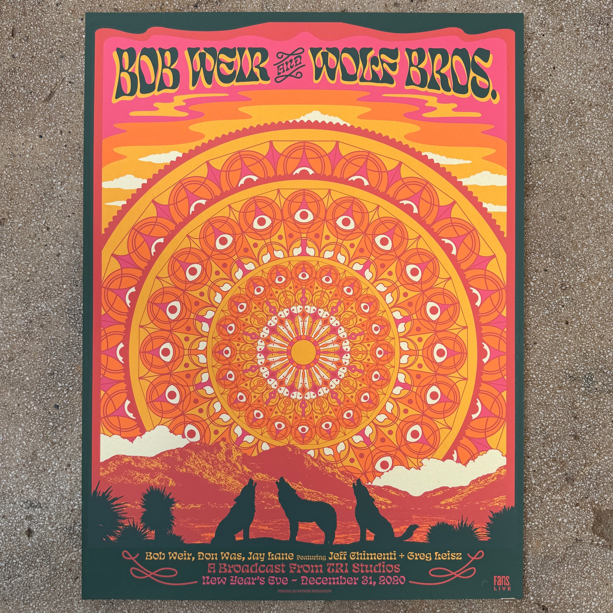 Bob Weir & Wolf Bros - TRI Studios 2020 (Scratch N' Dent)