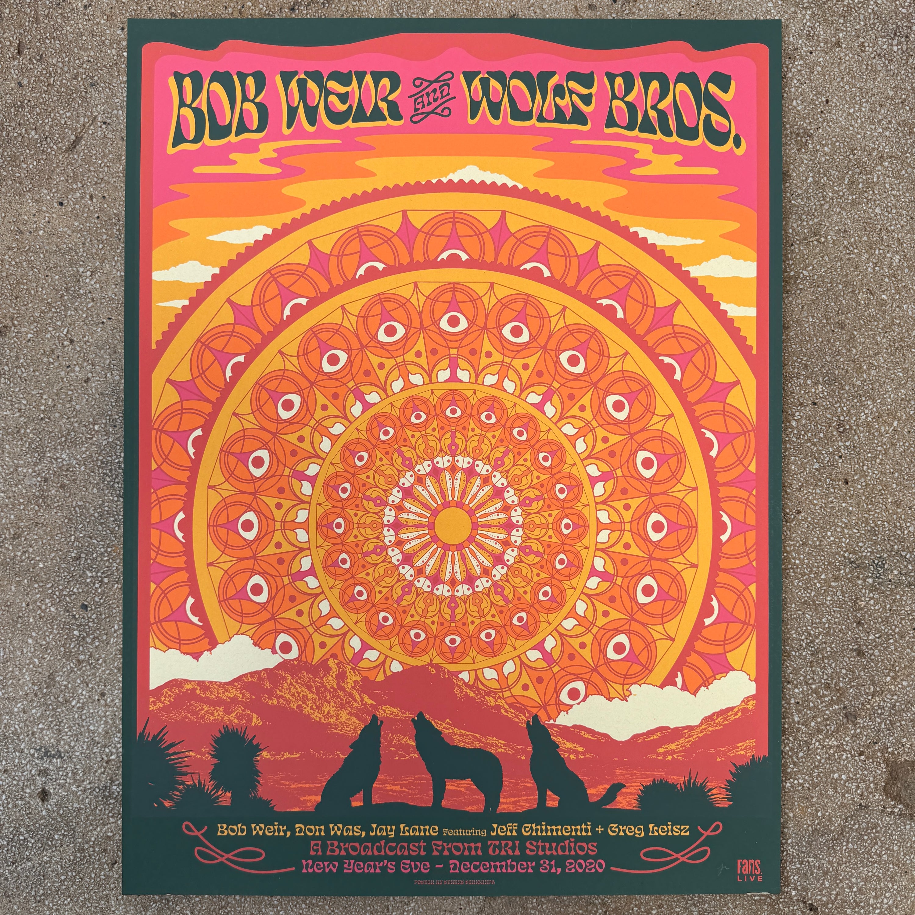 Bob Weir & Wolf Bros - TRI Studios 2020 (Scratch N' Dent)