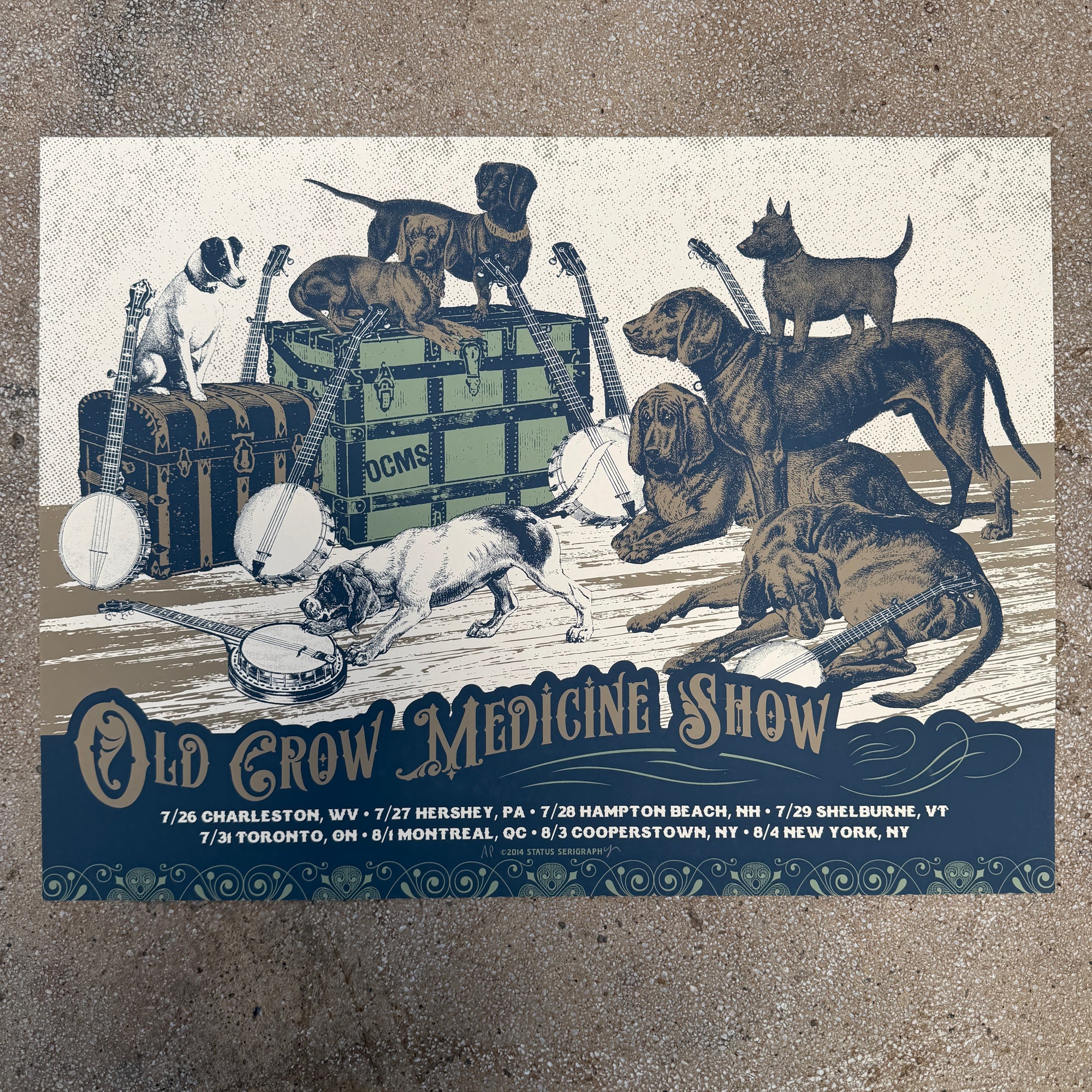 Old Crow Medicine Show - 2014 Tour (Scratch N' Dent)