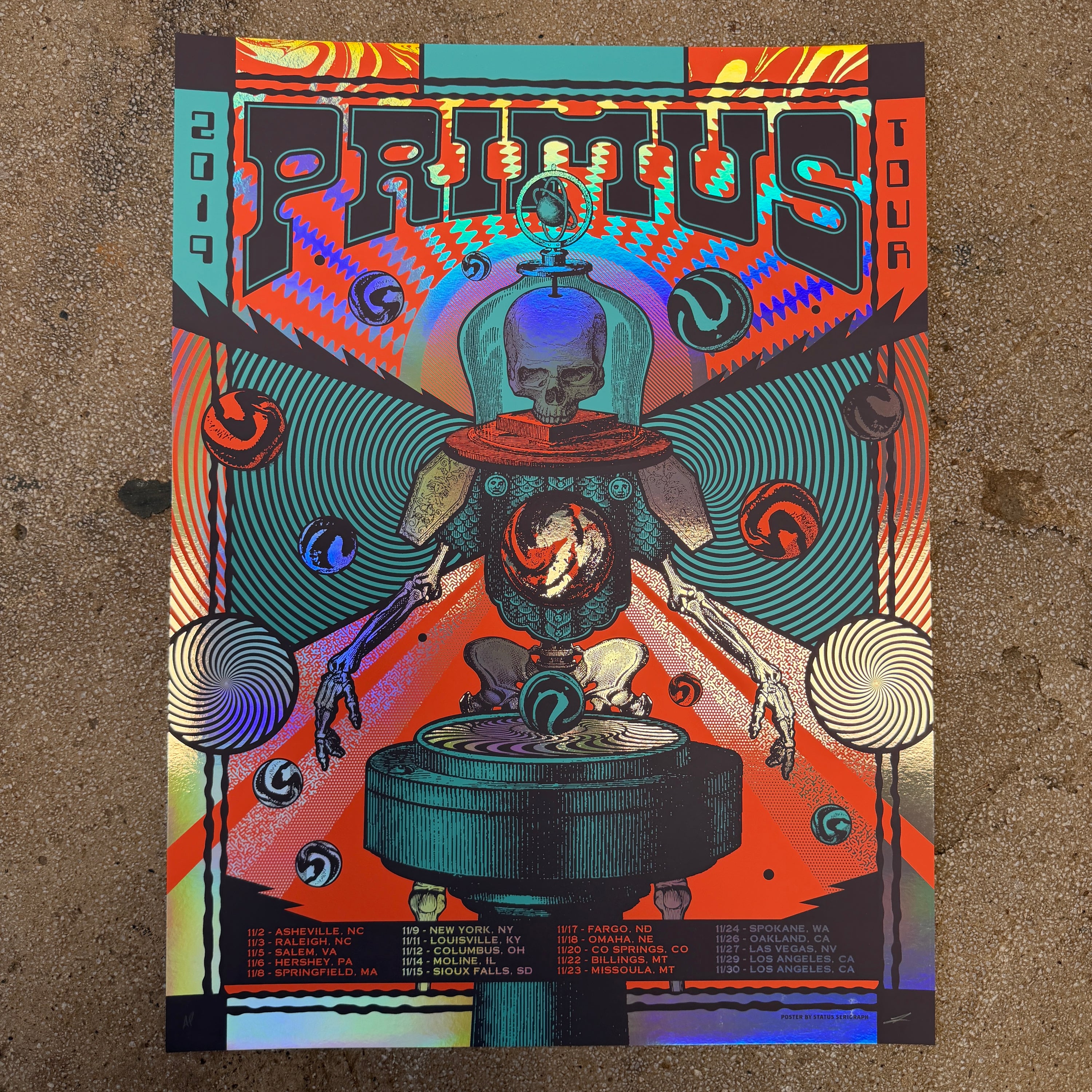Primus - 2019 Tour VIP Rainbow Foil (Scratch N' Dent)