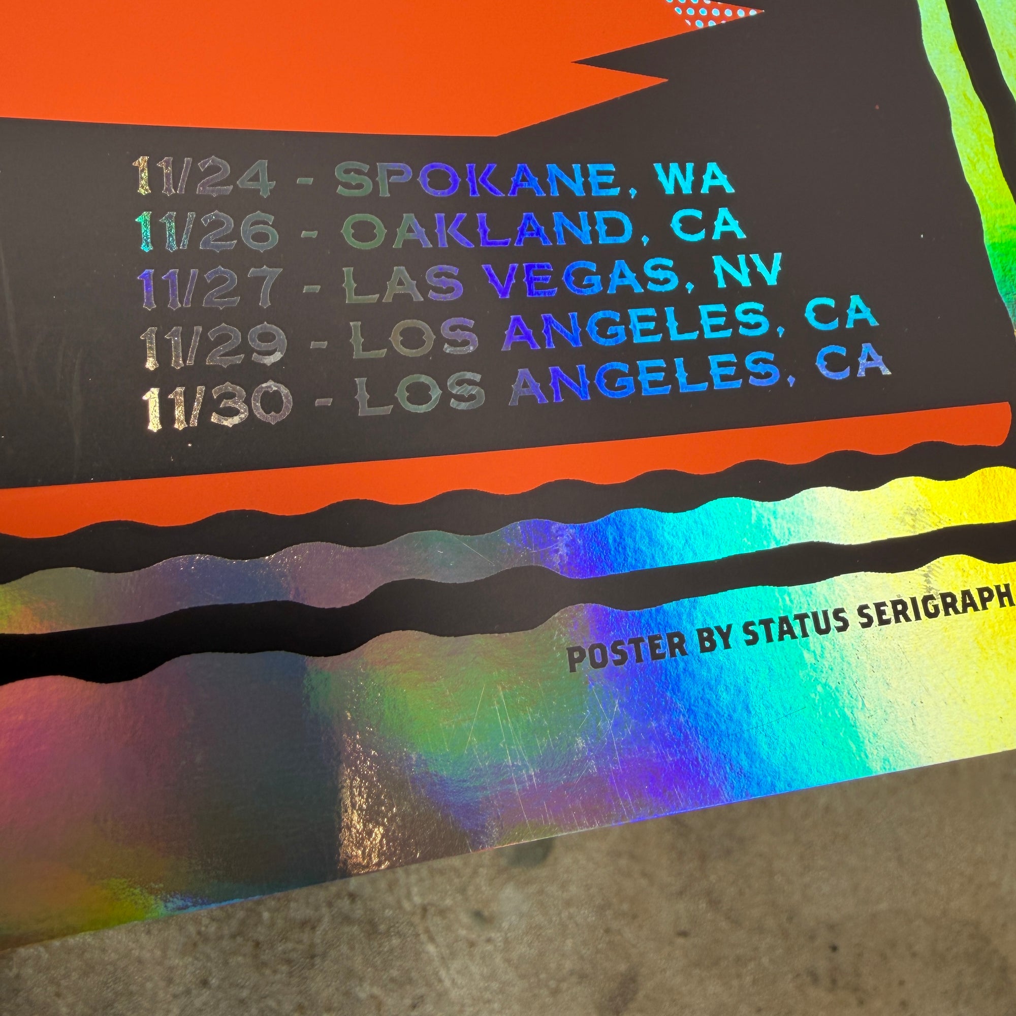 Primus - 2019 Tour VIP Rainbow Foil (Scratch N' Dent)