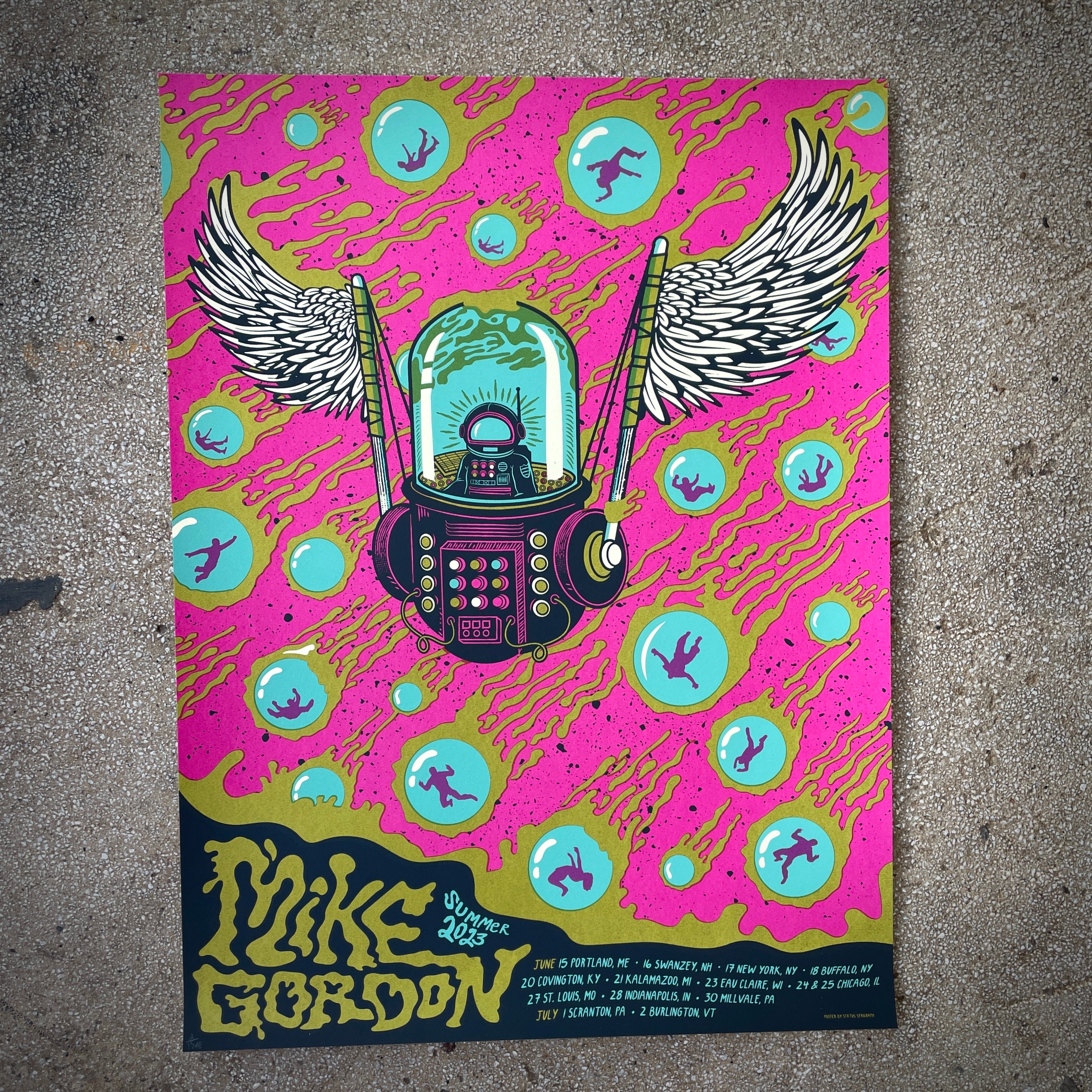 Mike Gordon - Summer Tour 2023 (Green)