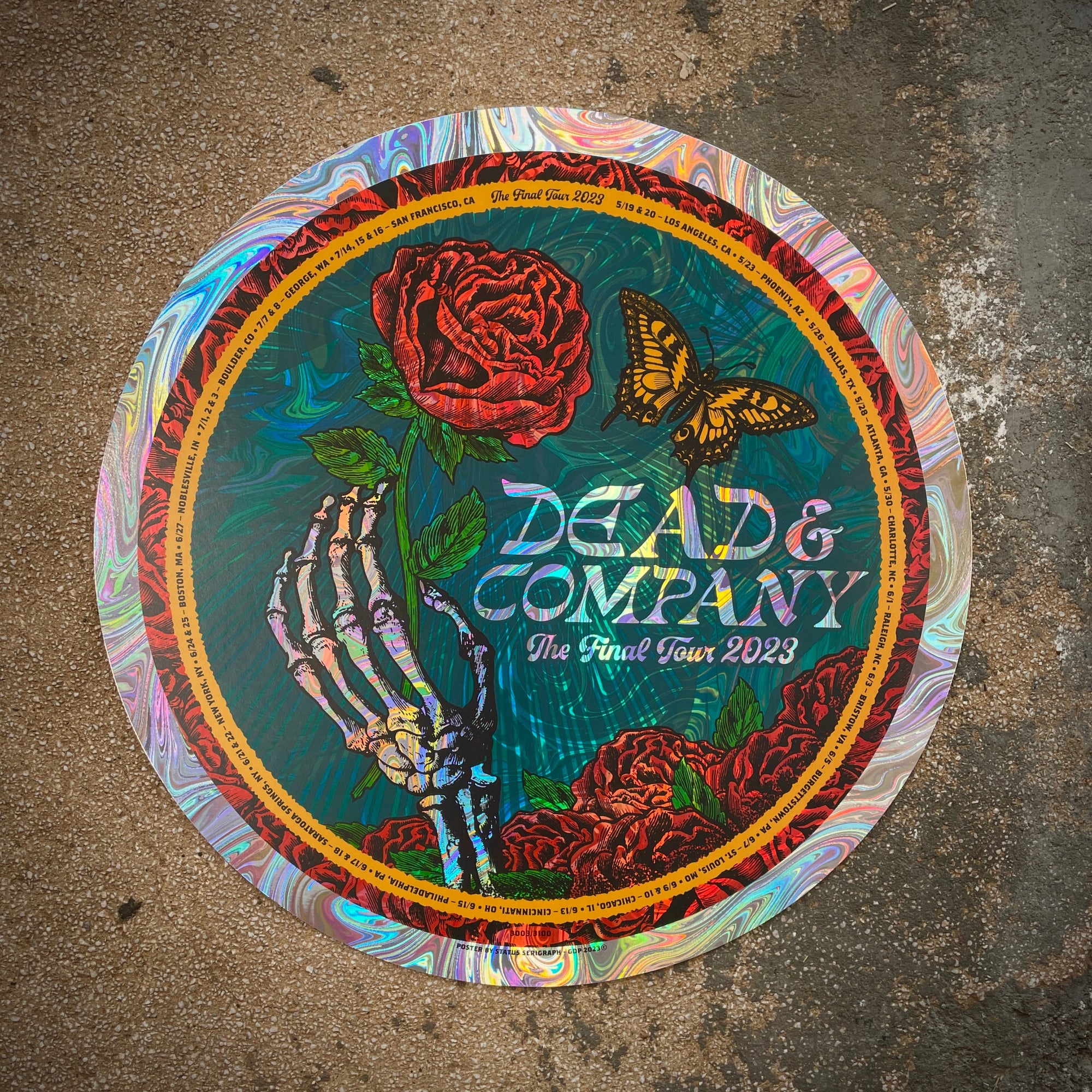Dead & Company - The Final Tour 2023 (Swirl Foil)