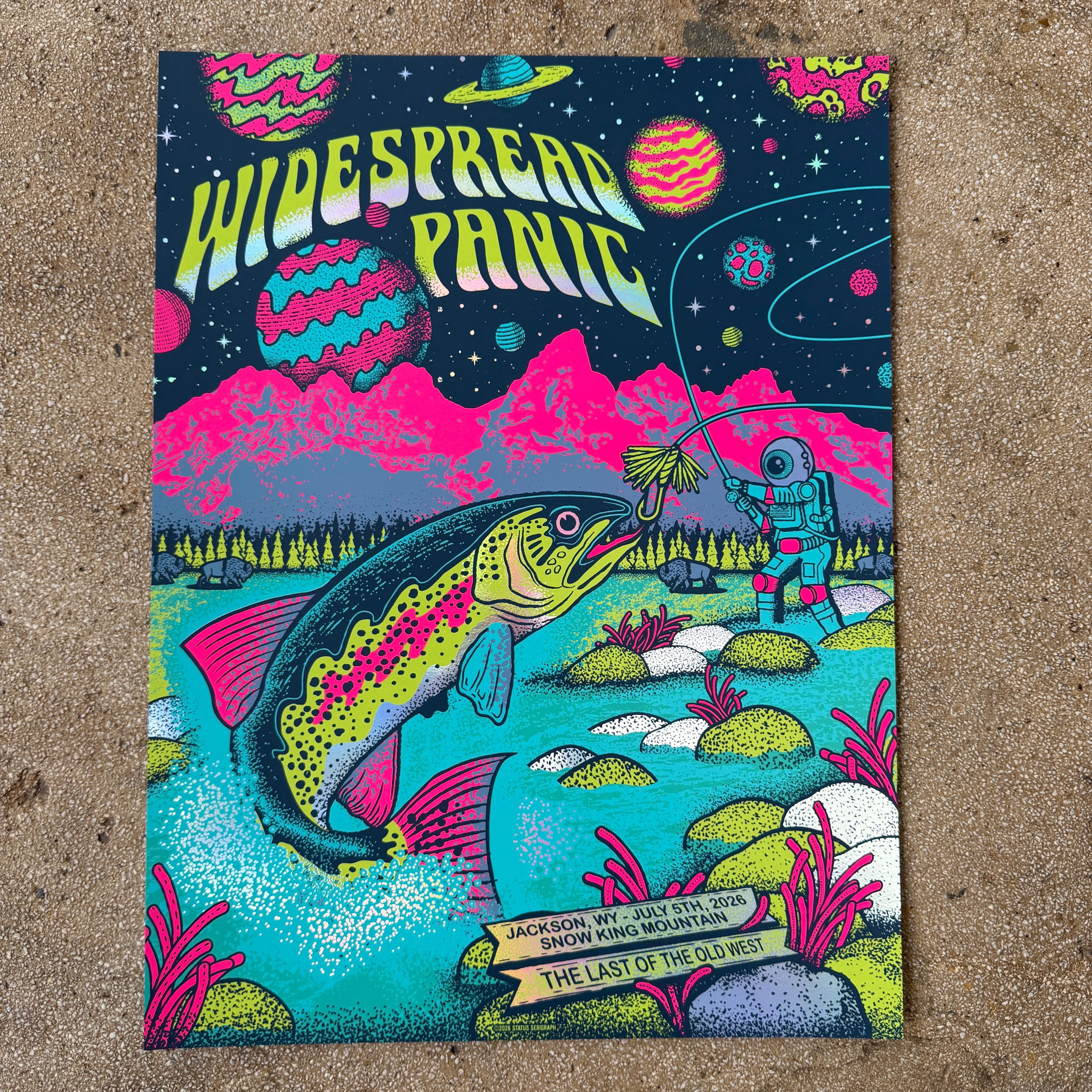 Widespread Panic - Jackson WY 2026 (Rainbow Foil)