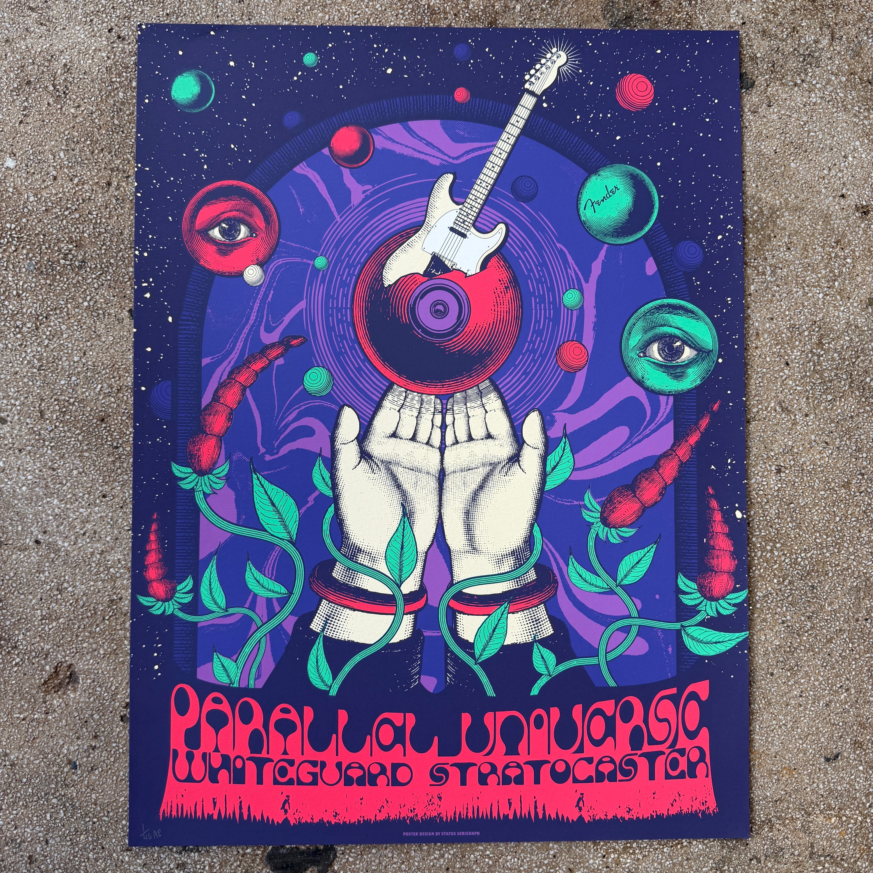 Parallel Universe/Fender - Art Print (Scratch N' Dent)