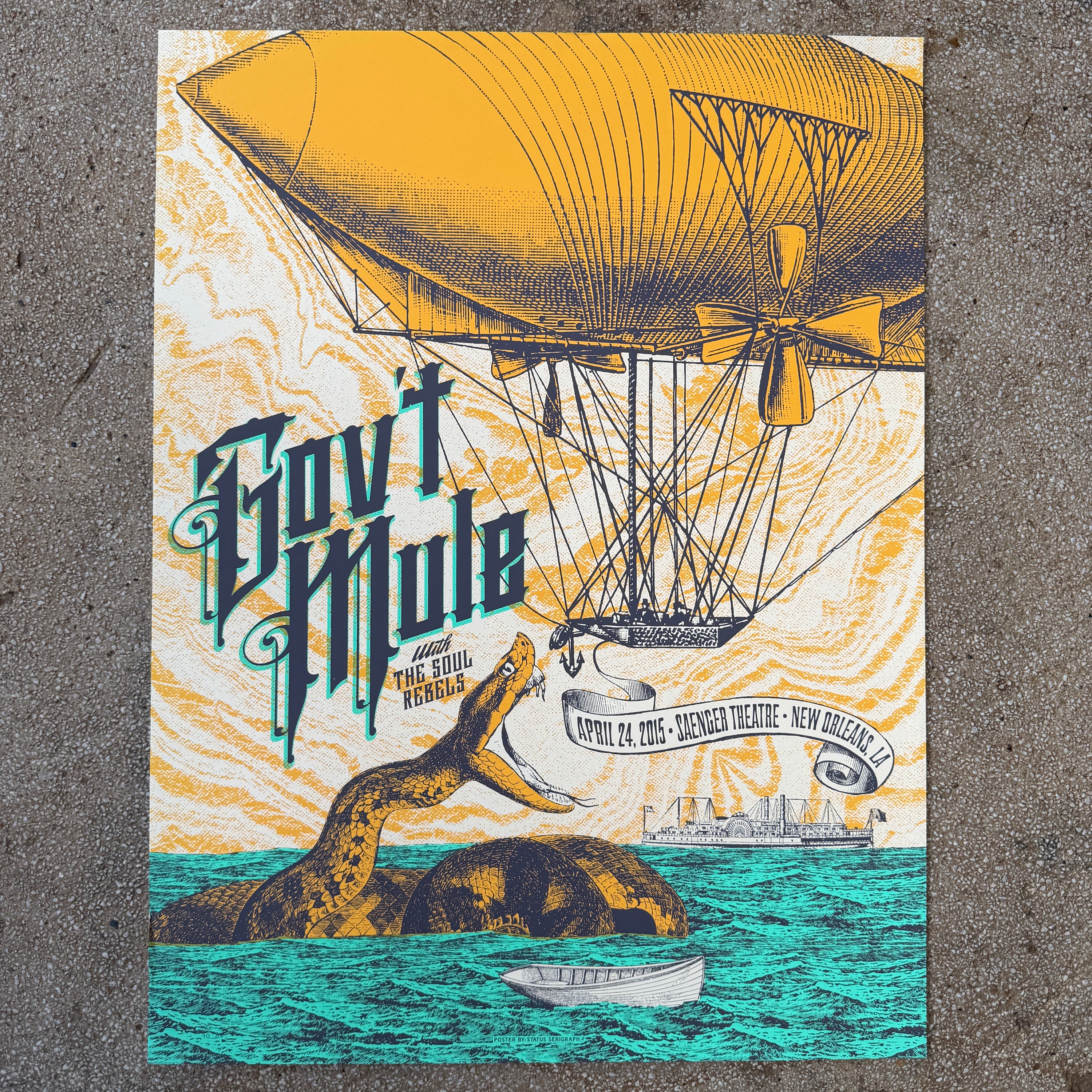 Gov't Mule - New Orleans 2015 (Scratch N' Dent)