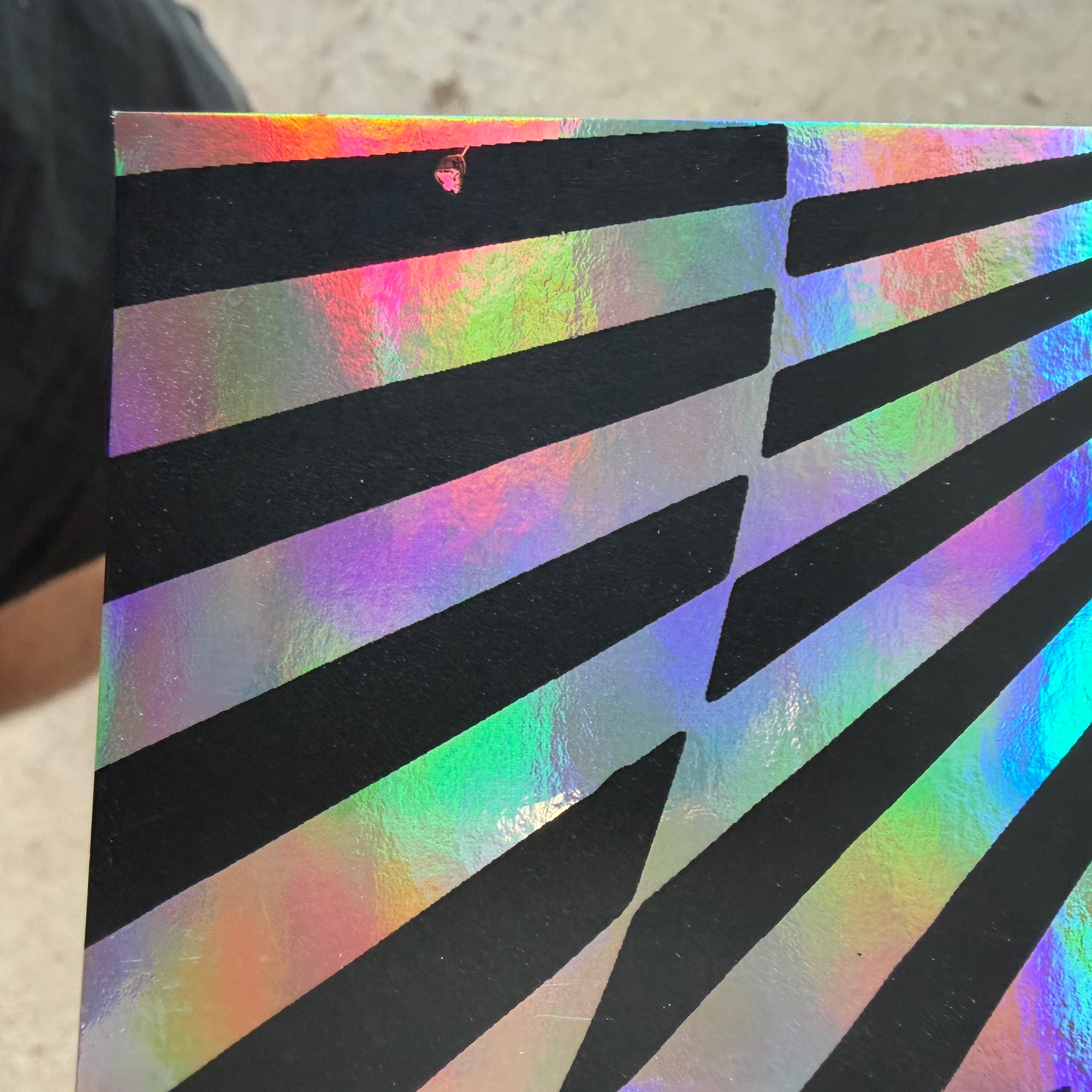 Karen O & Danger Mouse Rainbow Foil (Scratch N' Dent)