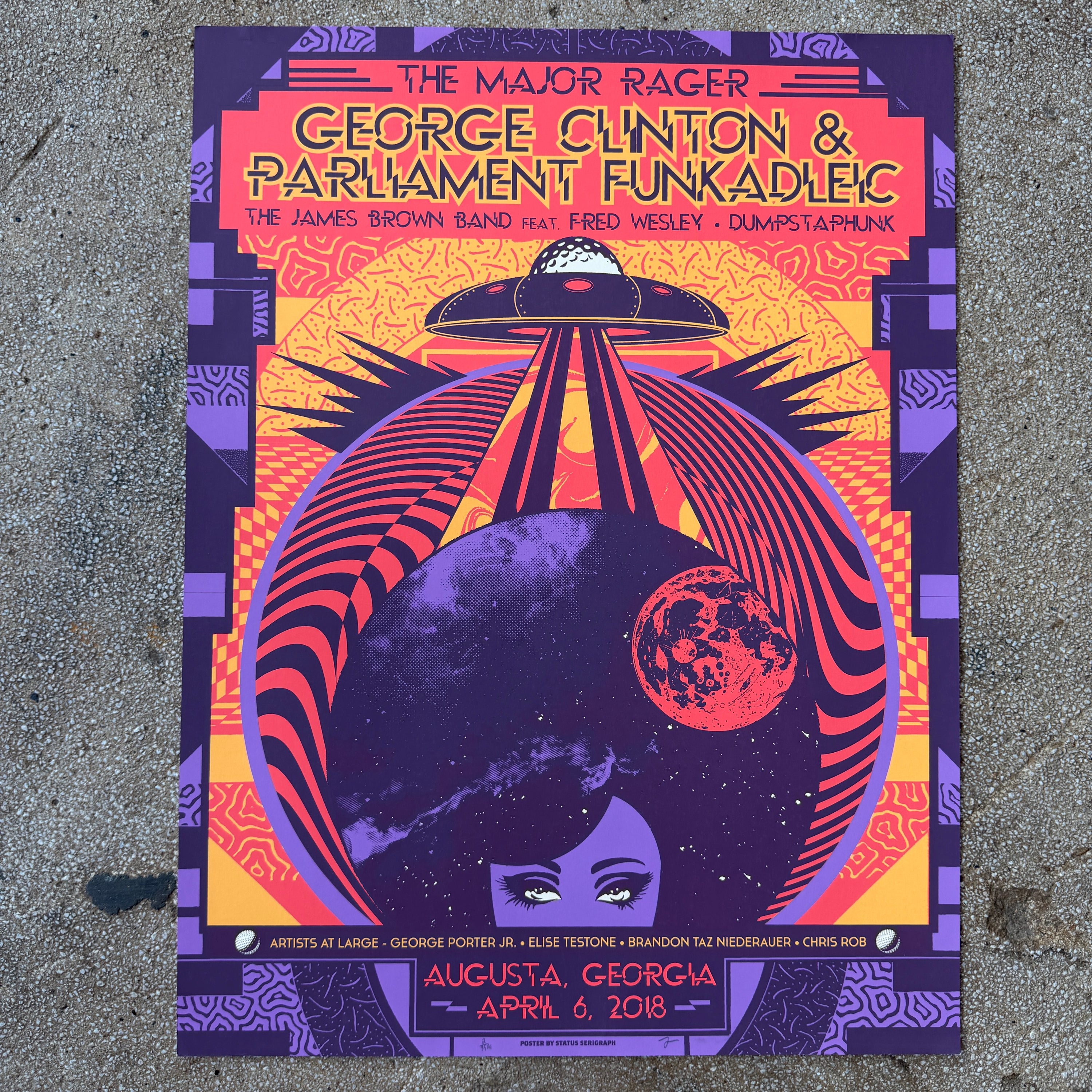George Clinton & Parliament Funkadelic - Augusta GA 2018 (Scratch N' Dent)