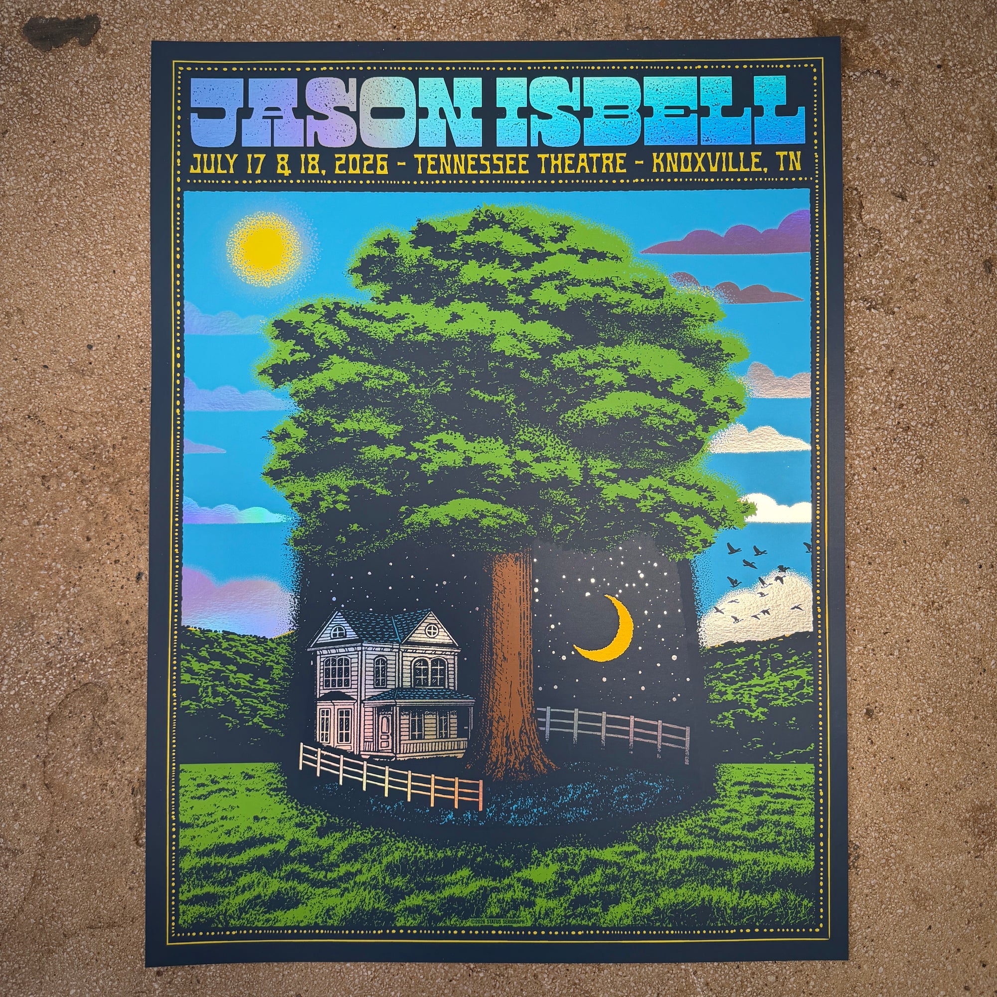 Jason Isbell - Knoxville TN 2026 (Rainbow Foil)