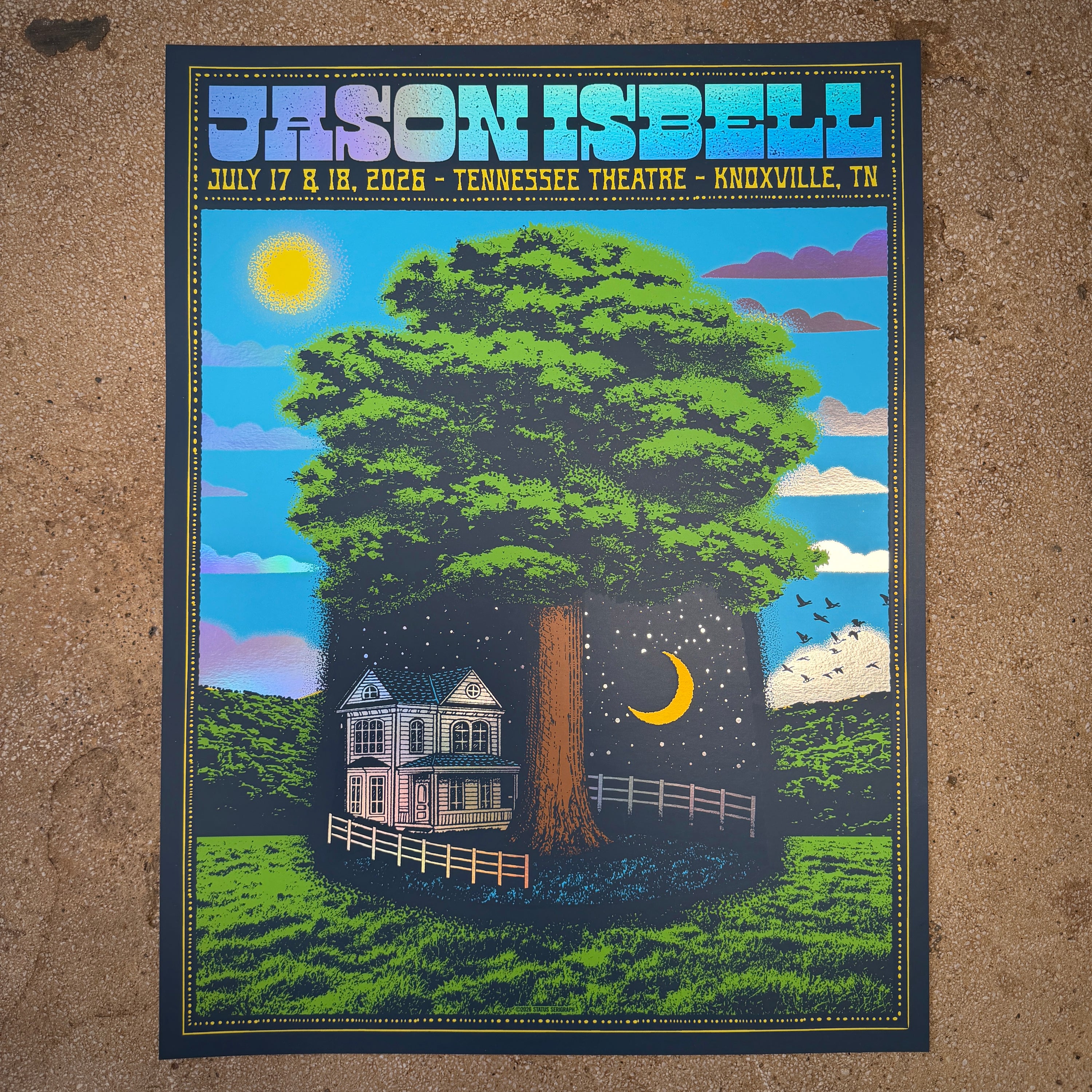 Jason Isbell - Knoxville TN 2026 (Rainbow Foil)