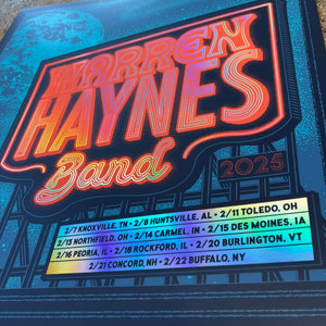 Warren Haynes Band - 2025 VIP Tour (Rainbow Foil)