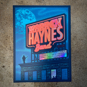 Warren Haynes Band - 2025 VIP Tour (Rainbow Foil)