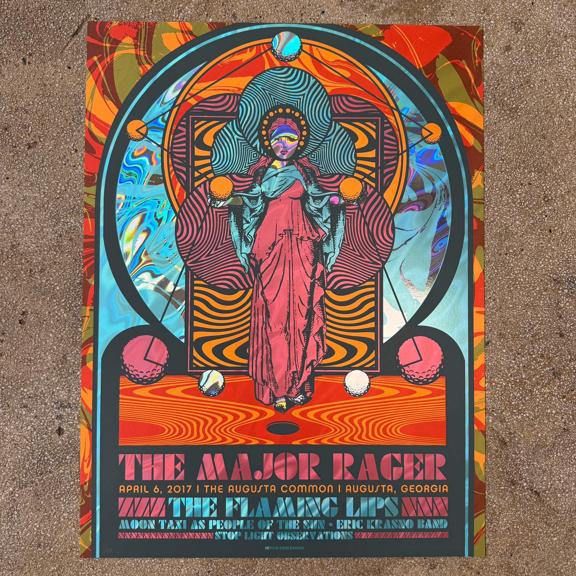 The Major Rager 2017- Flaming Lips Lava Foil (Scratch N' Dent)