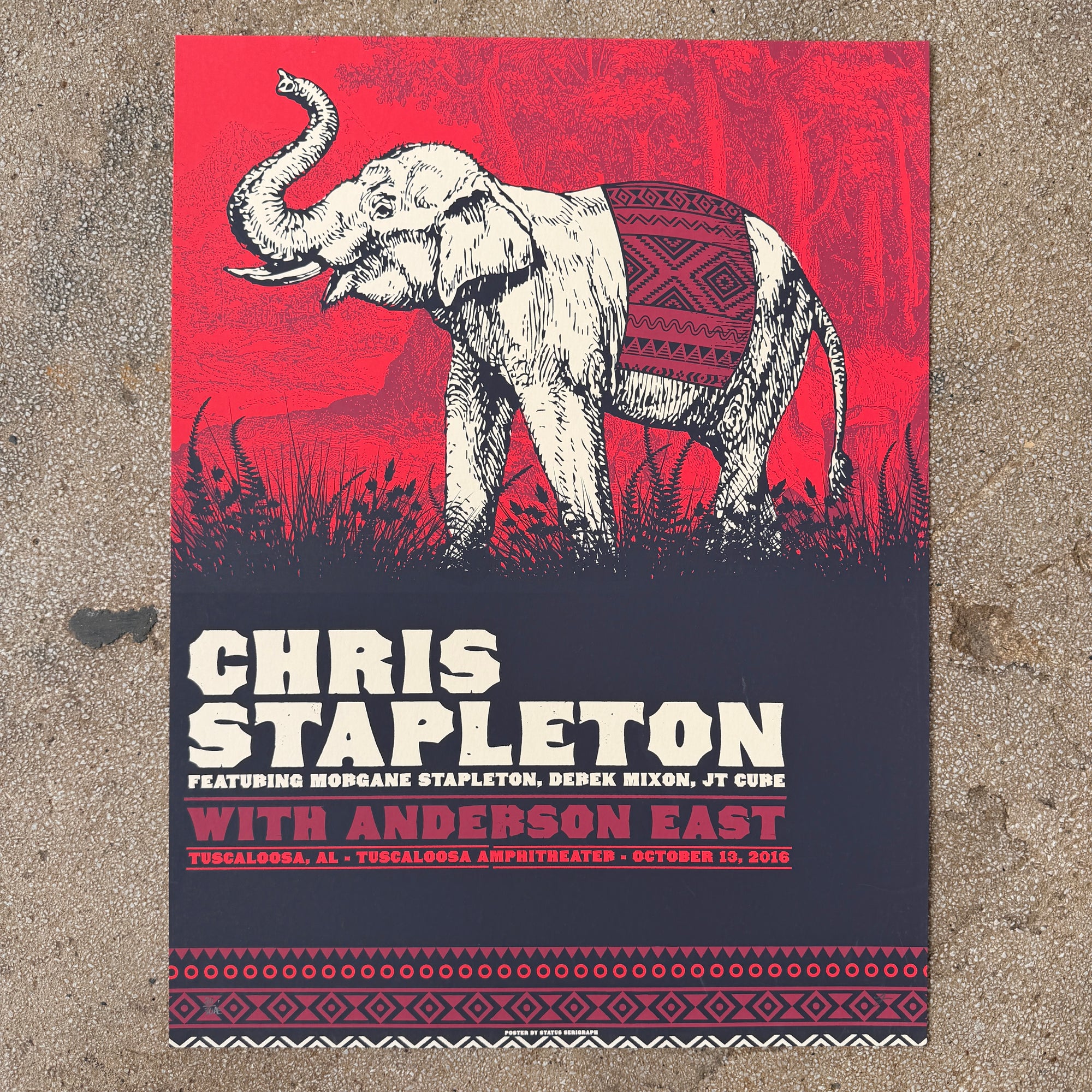Chris Stapleton - Tuscaloosa 2016 (Scratch N' Dent)