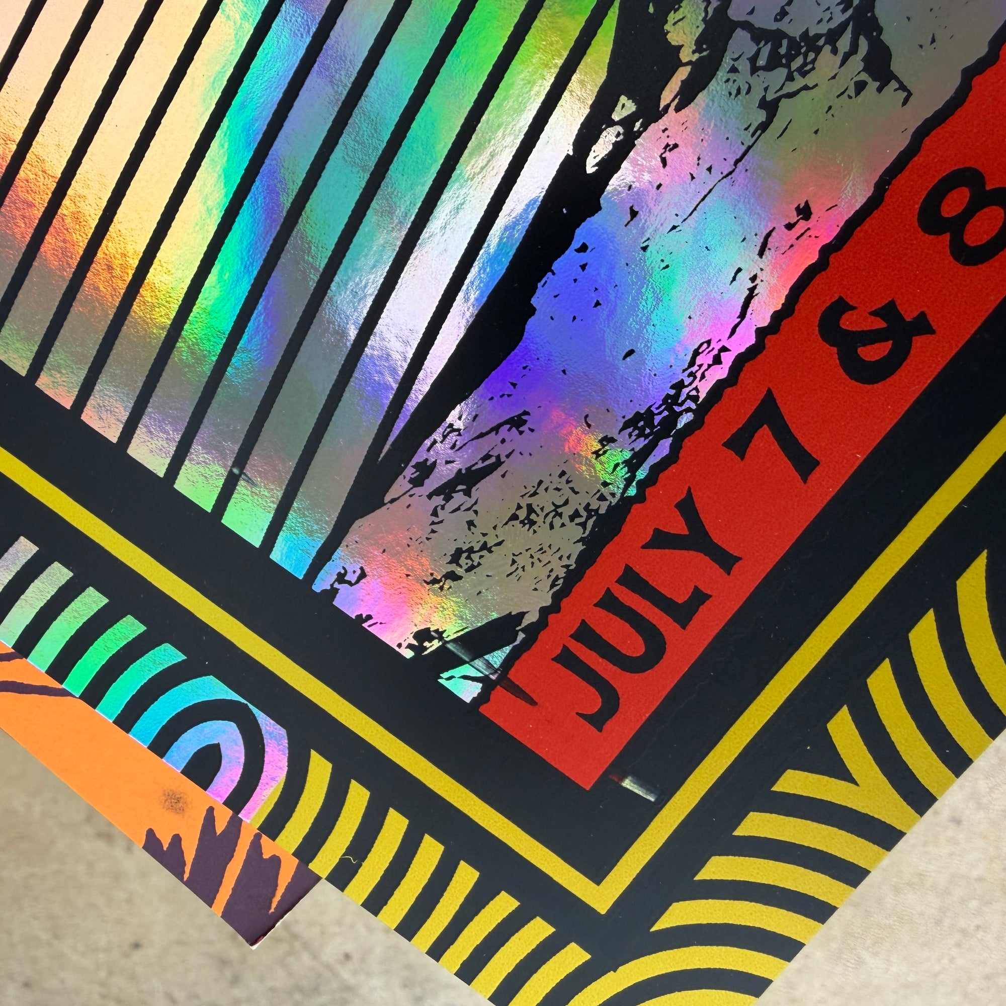Grateful Dead - Red Rocks 1978 Rainbow Foil (Scratch and Dent)