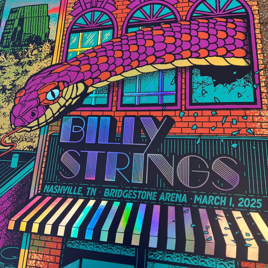 Billy Strings - Nashville 2025 (Uncut Rainbow Foil)