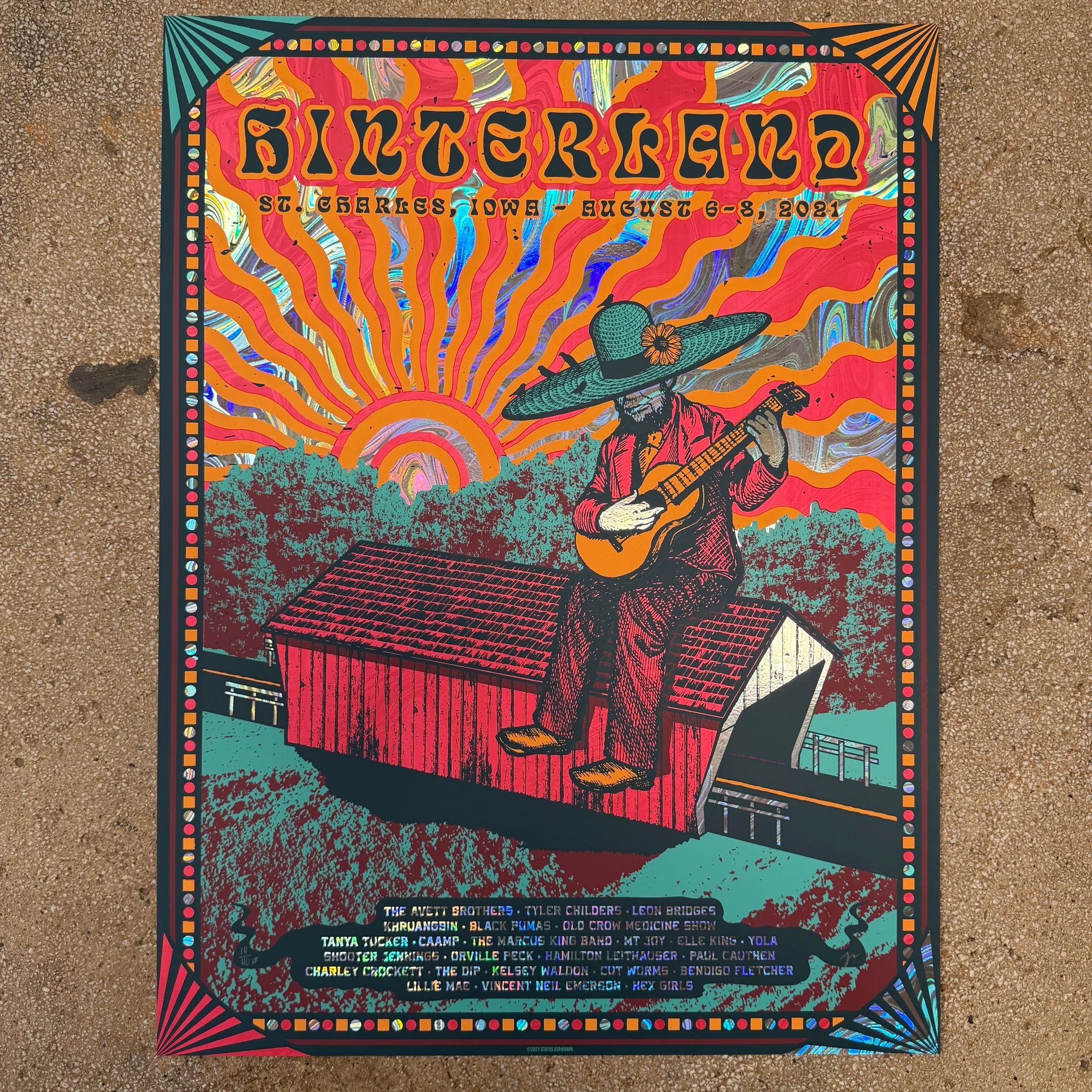 Hinterland 2021 Rainbow Foil (Scratch N' Dent)