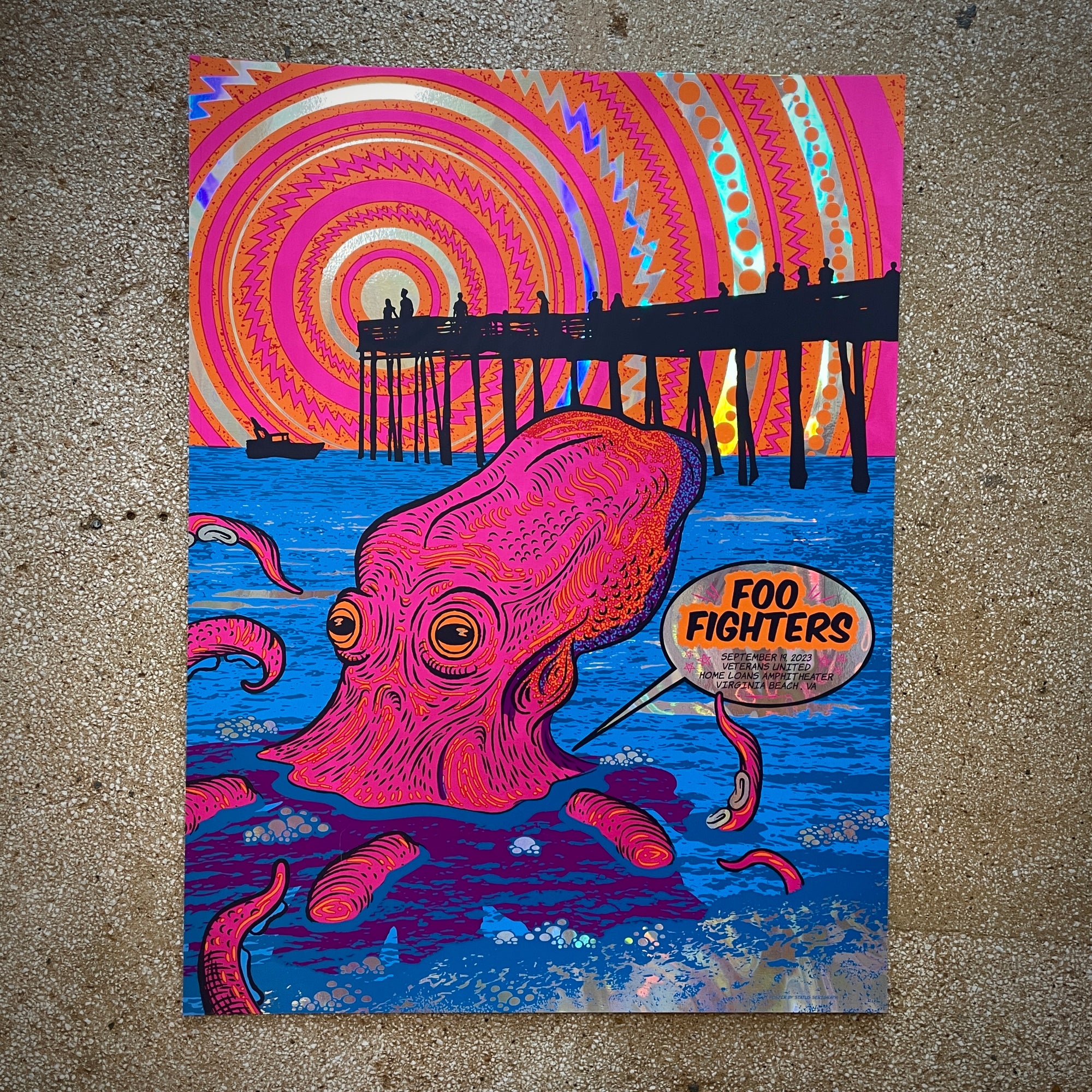 Foo Fighters - Virginia Beach 2023 (Melt Foil)