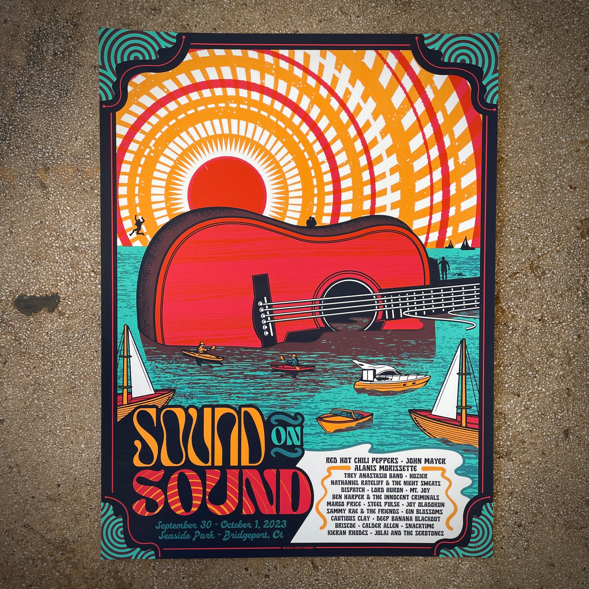 Sound on Sound 2025 Status Serigraph